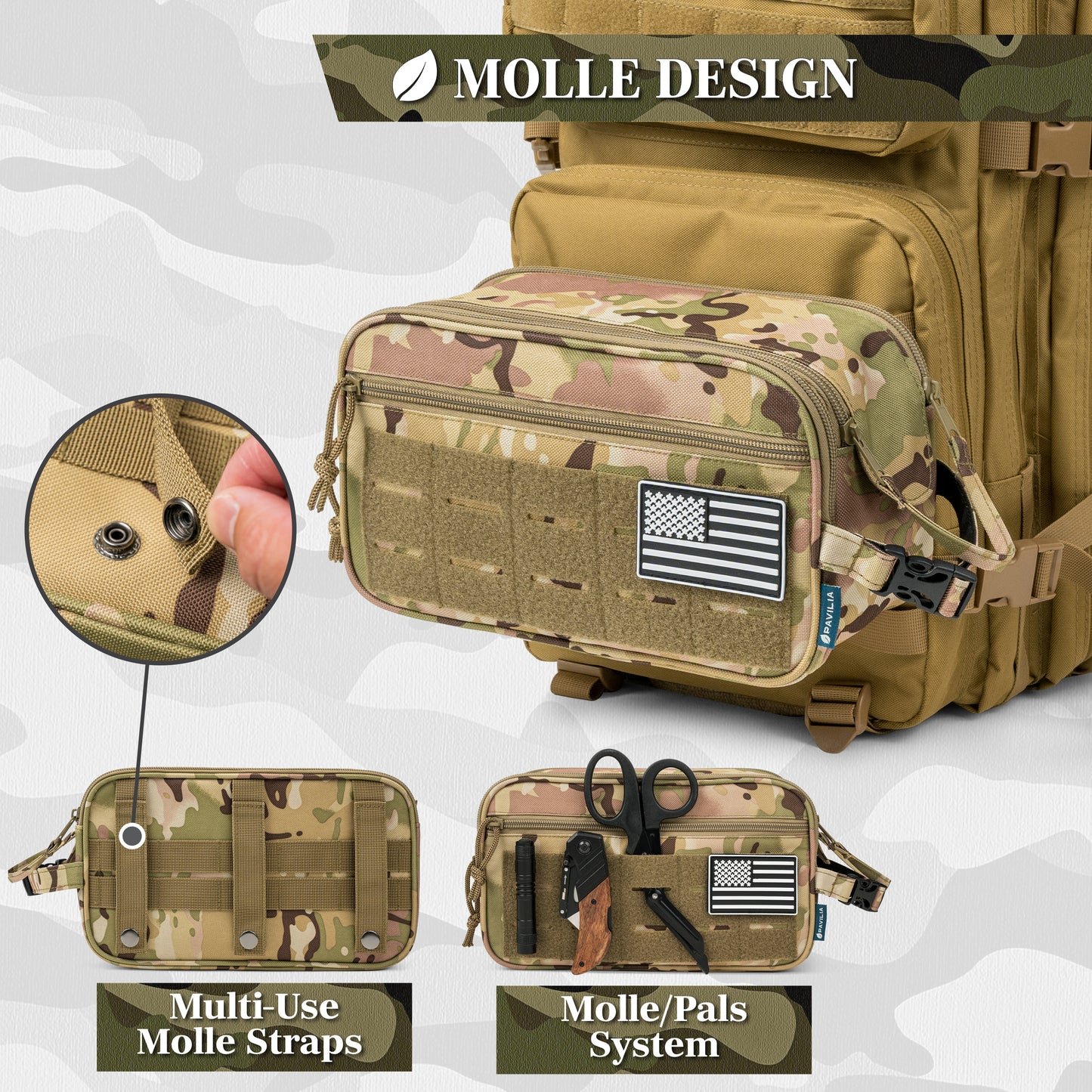 Military Tactical Toiletry Bag