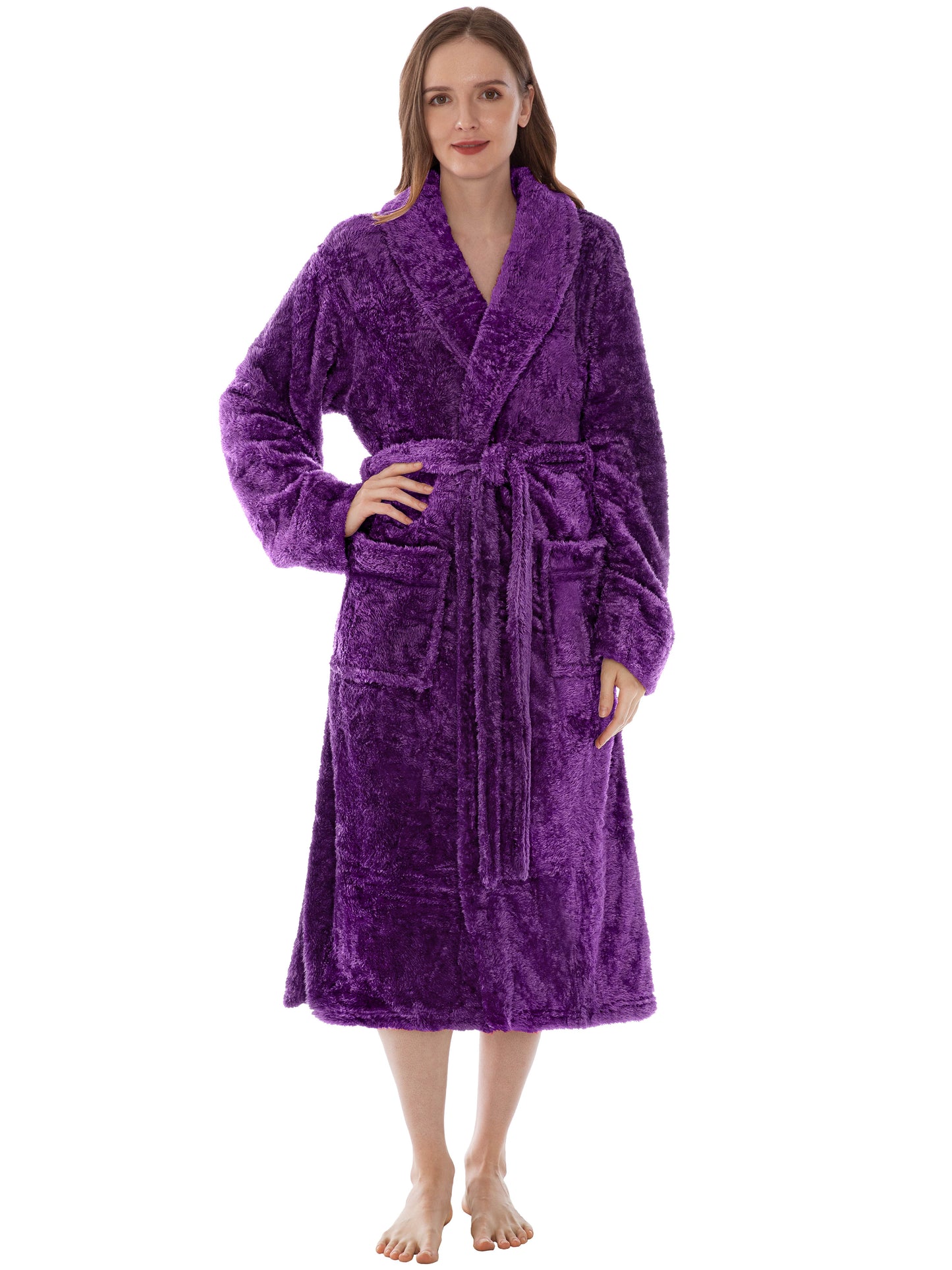Women's Sherpa Fluffy Robe