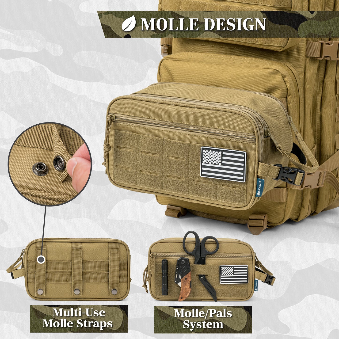 Military Tactical Toiletry Bag
