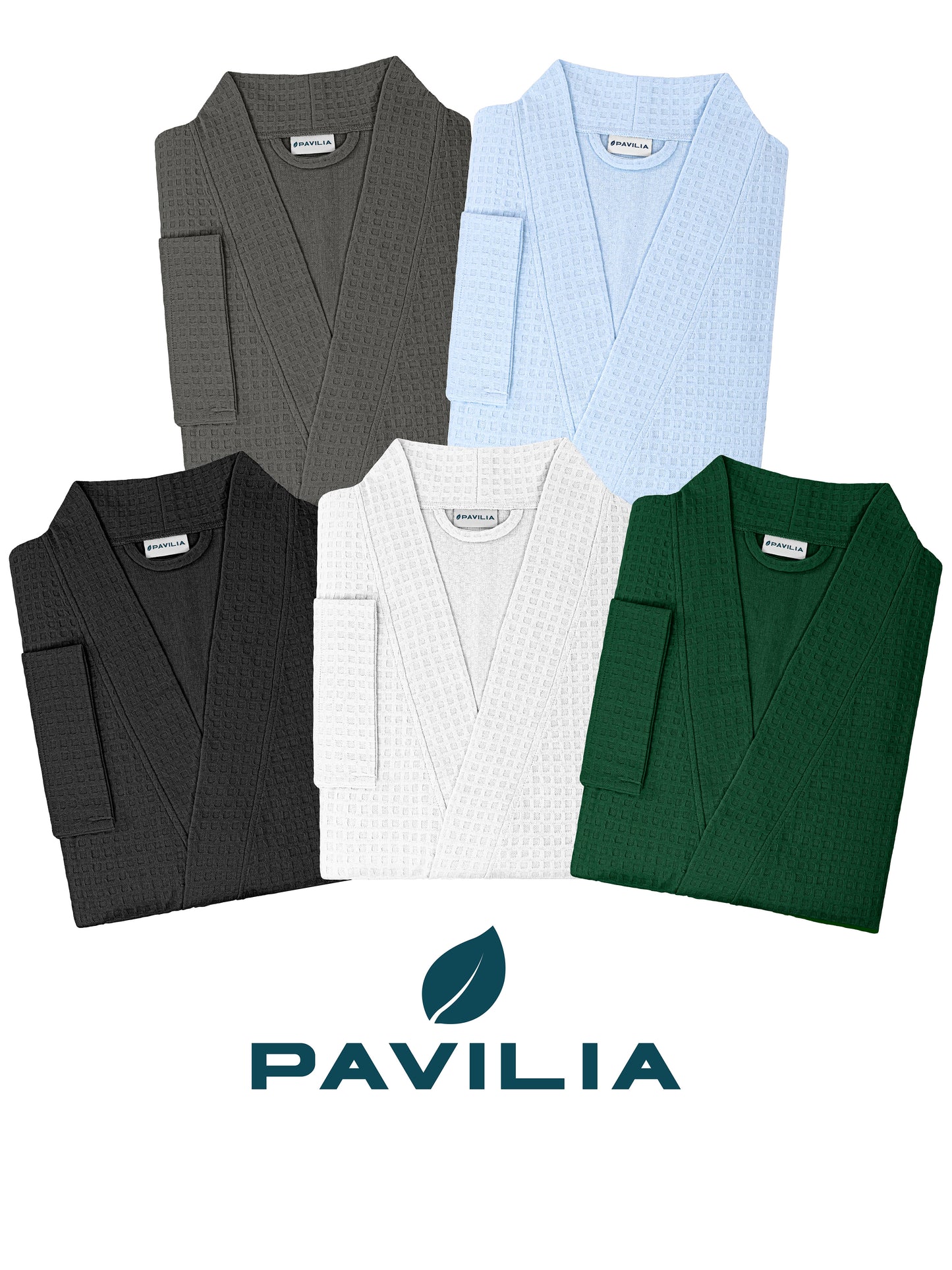 Women's Waffle Texture Knit Robe