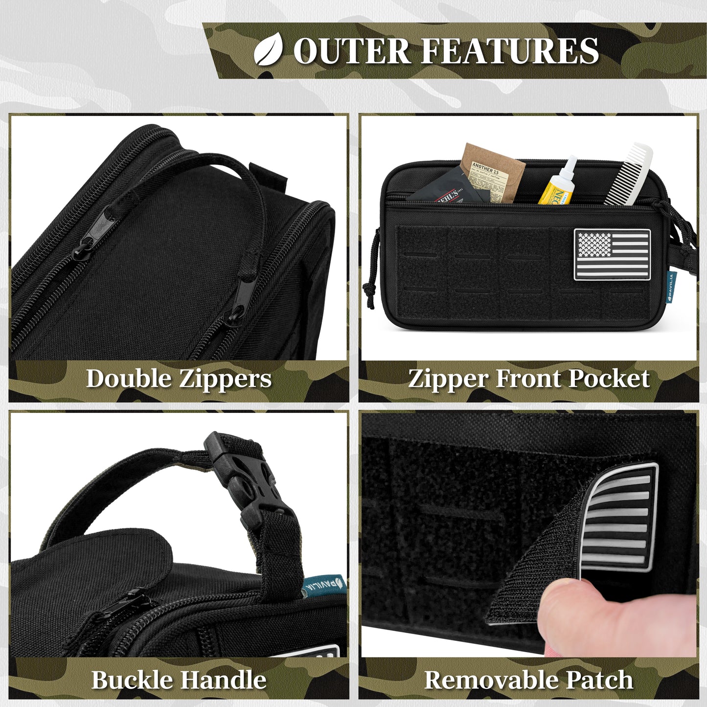 Military Tactical Toiletry Bag
