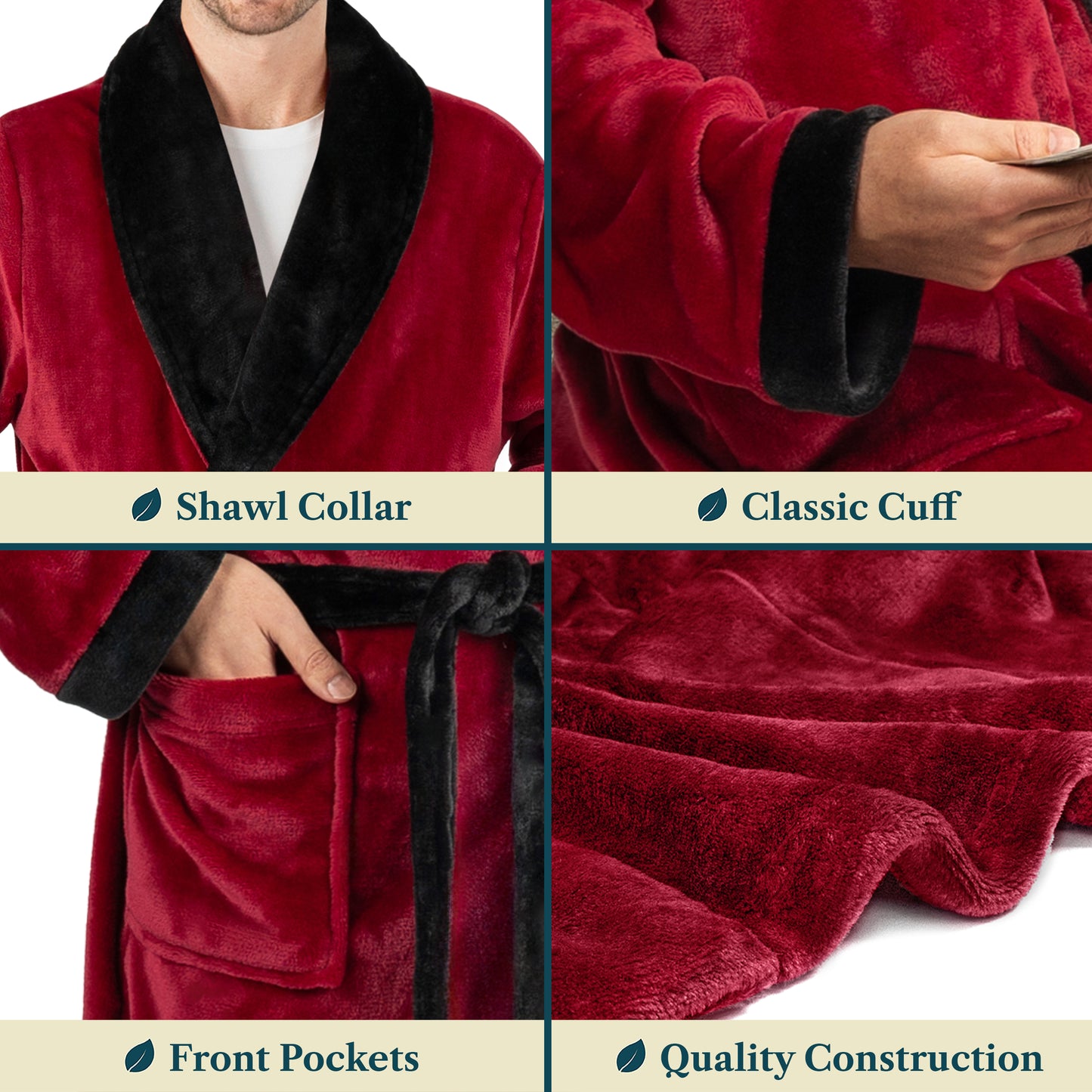 Men's Classic Fleece Robe