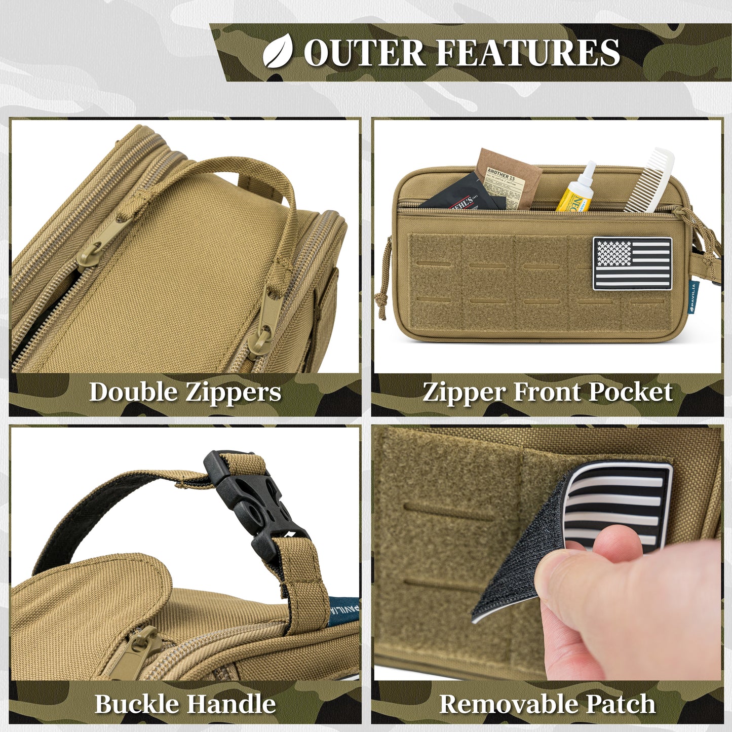 Military Tactical Toiletry Bag