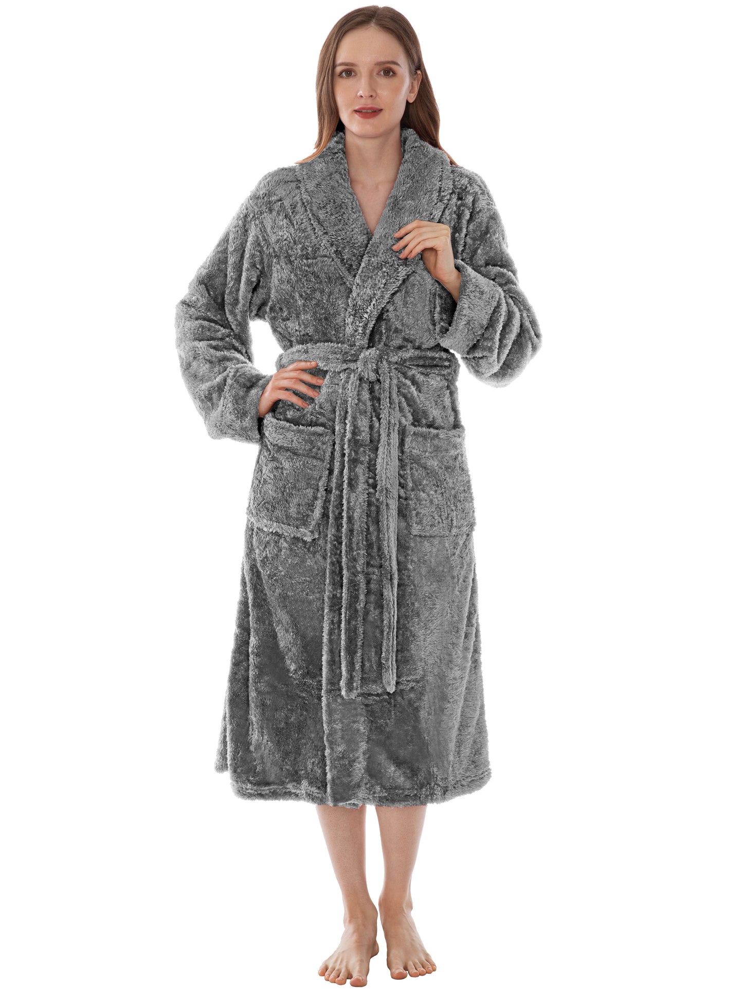 Women's Sherpa Fluffy Robe