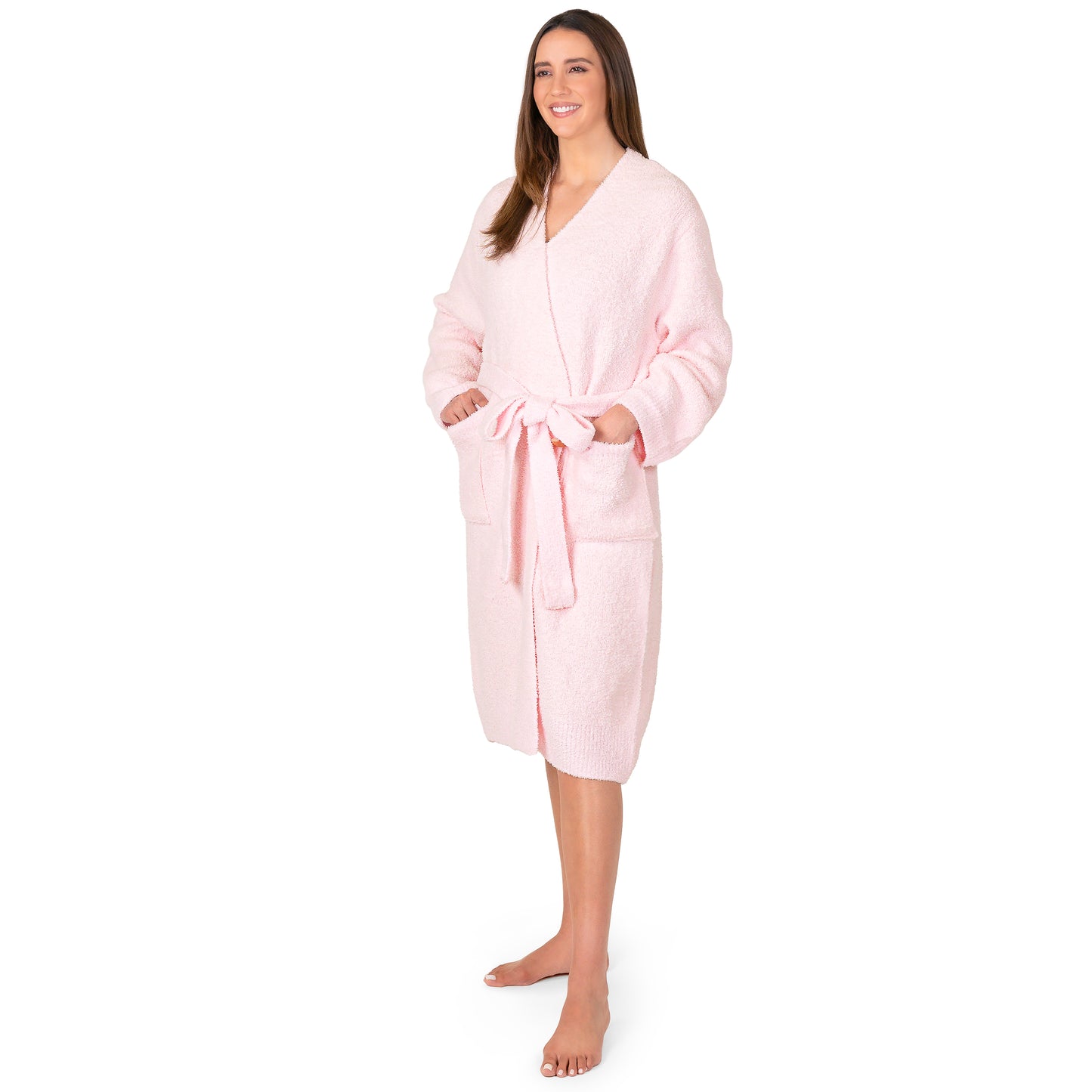 Women's Buttery Soft Knit Short Robe