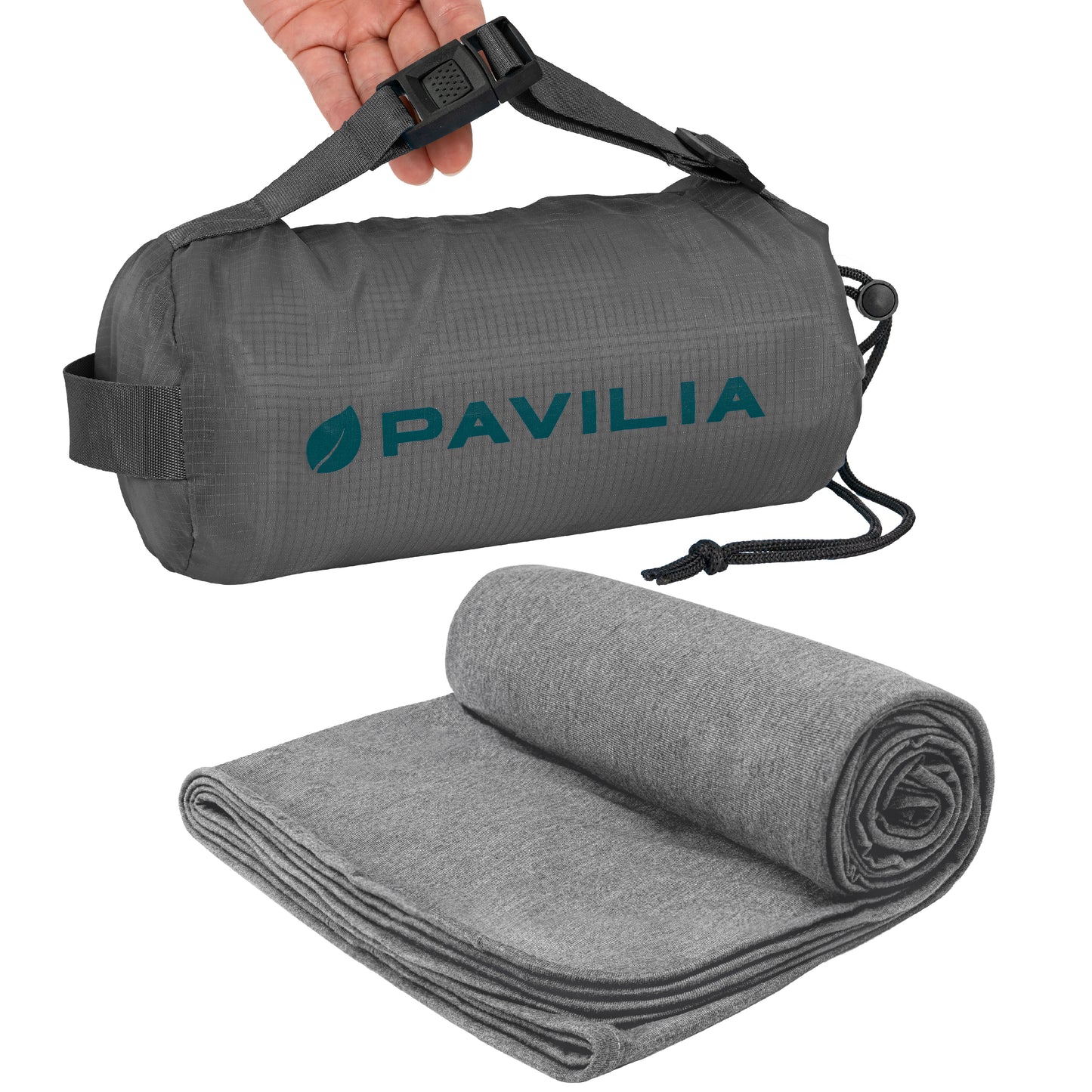 Compact Travel Blanket with Bag
