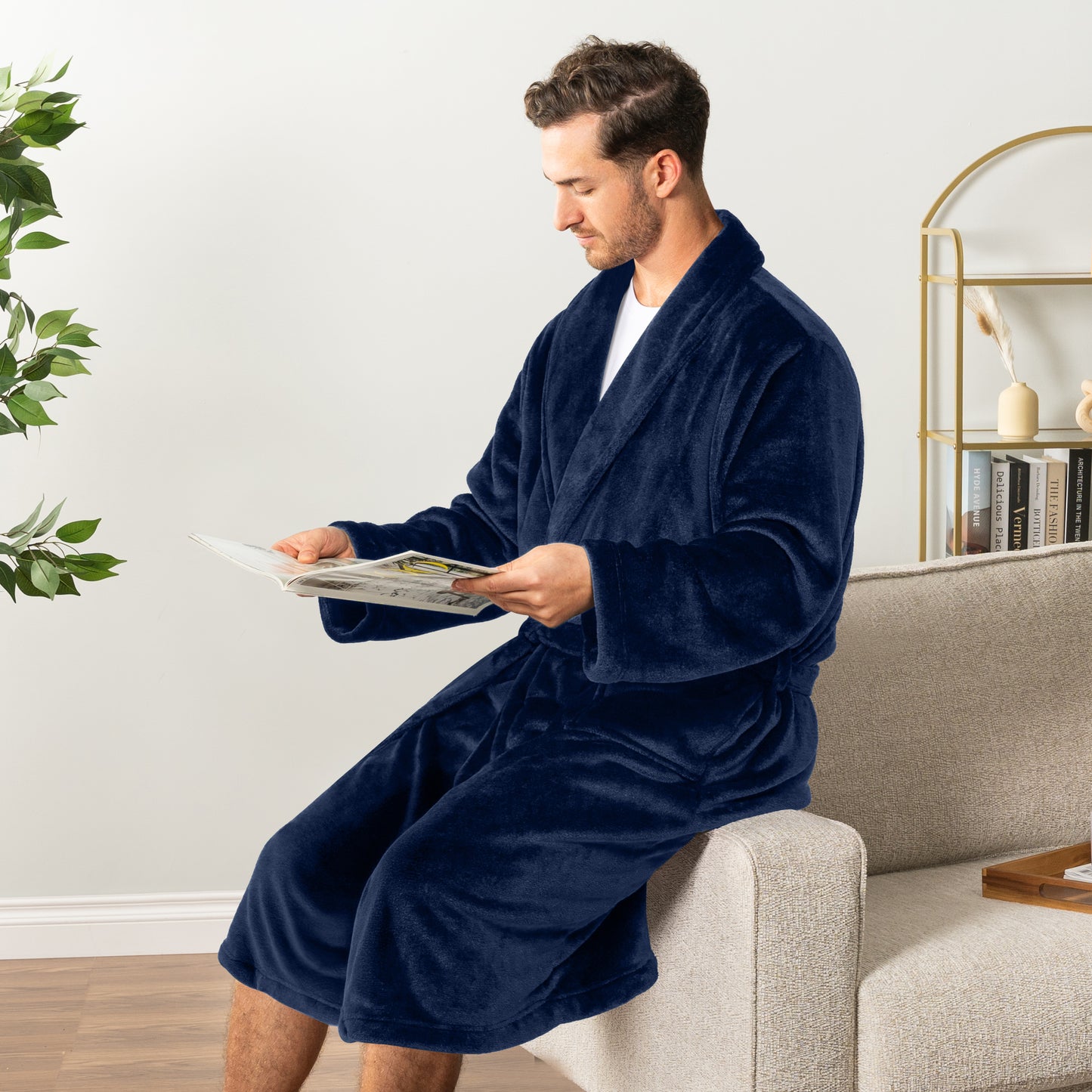 Men's Classic Fleece Robe