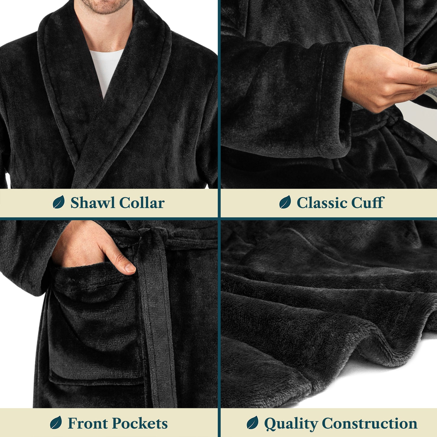 Men's Classic Fleece Robe