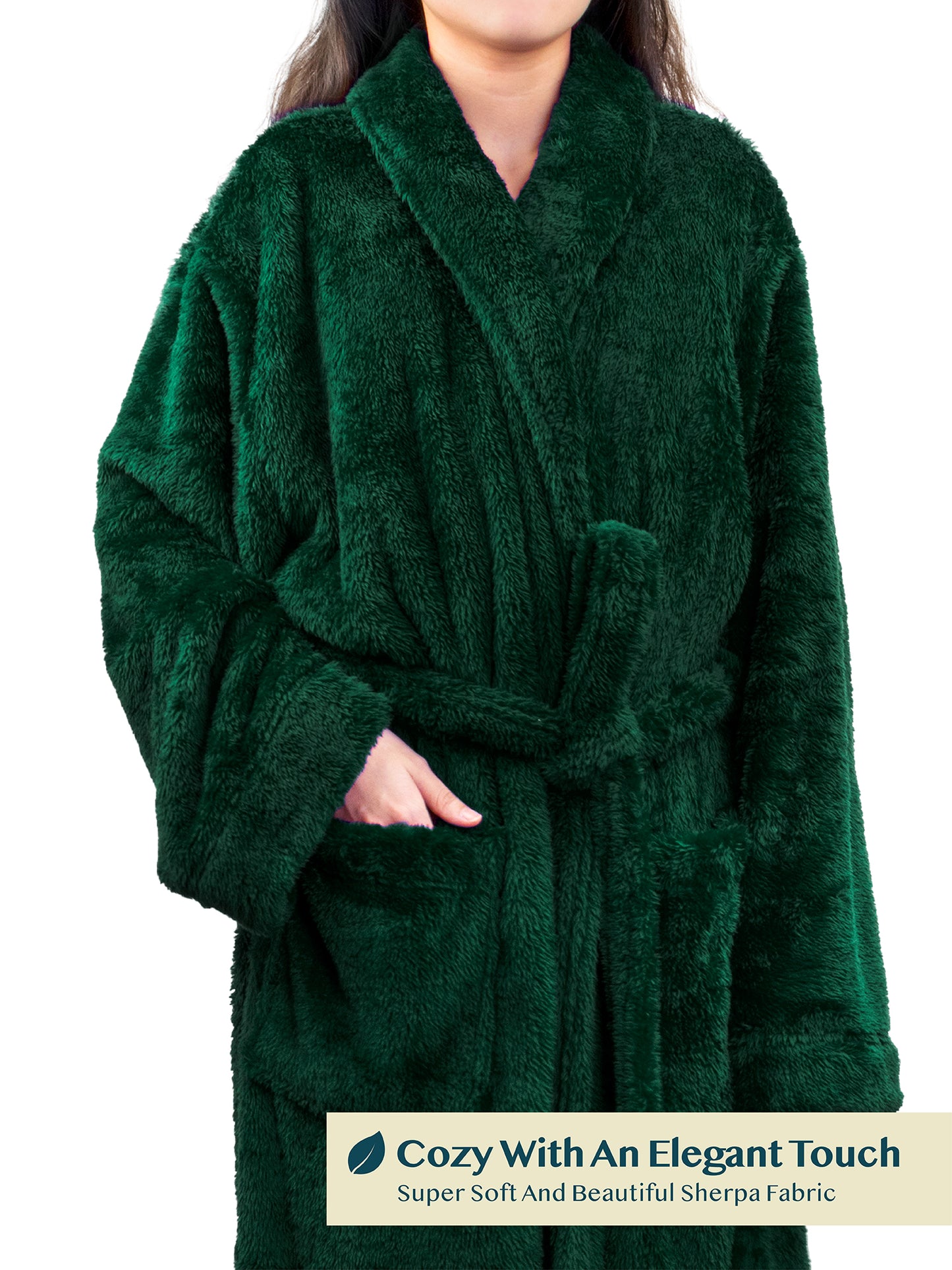 Women's Sherpa Fluffy Robe