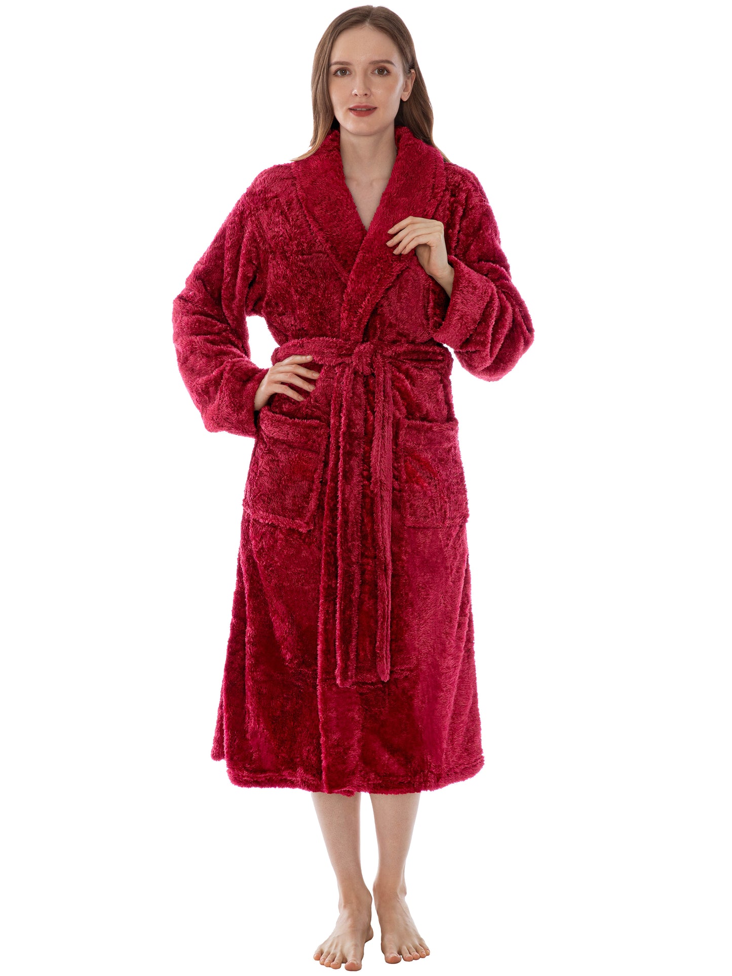Women's Sherpa Fluffy Robe