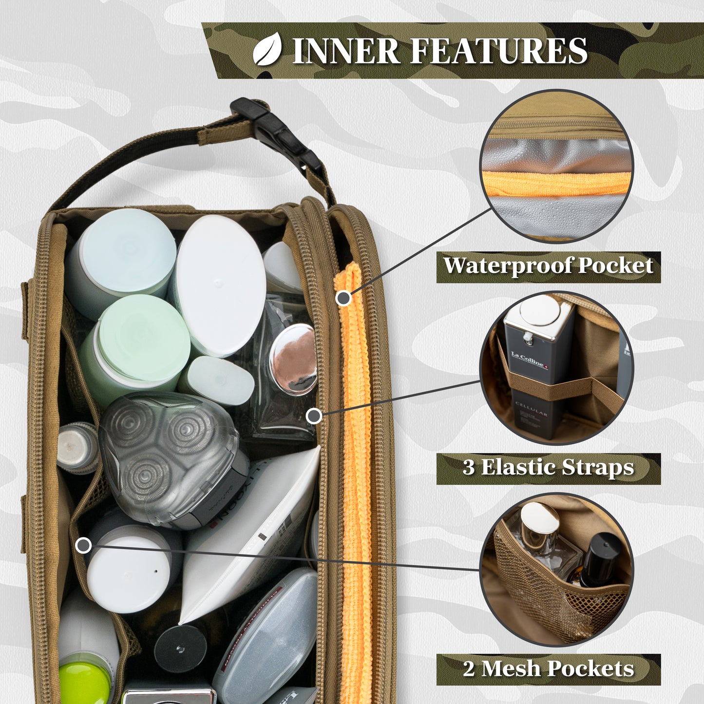 Military Tactical Toiletry Bag