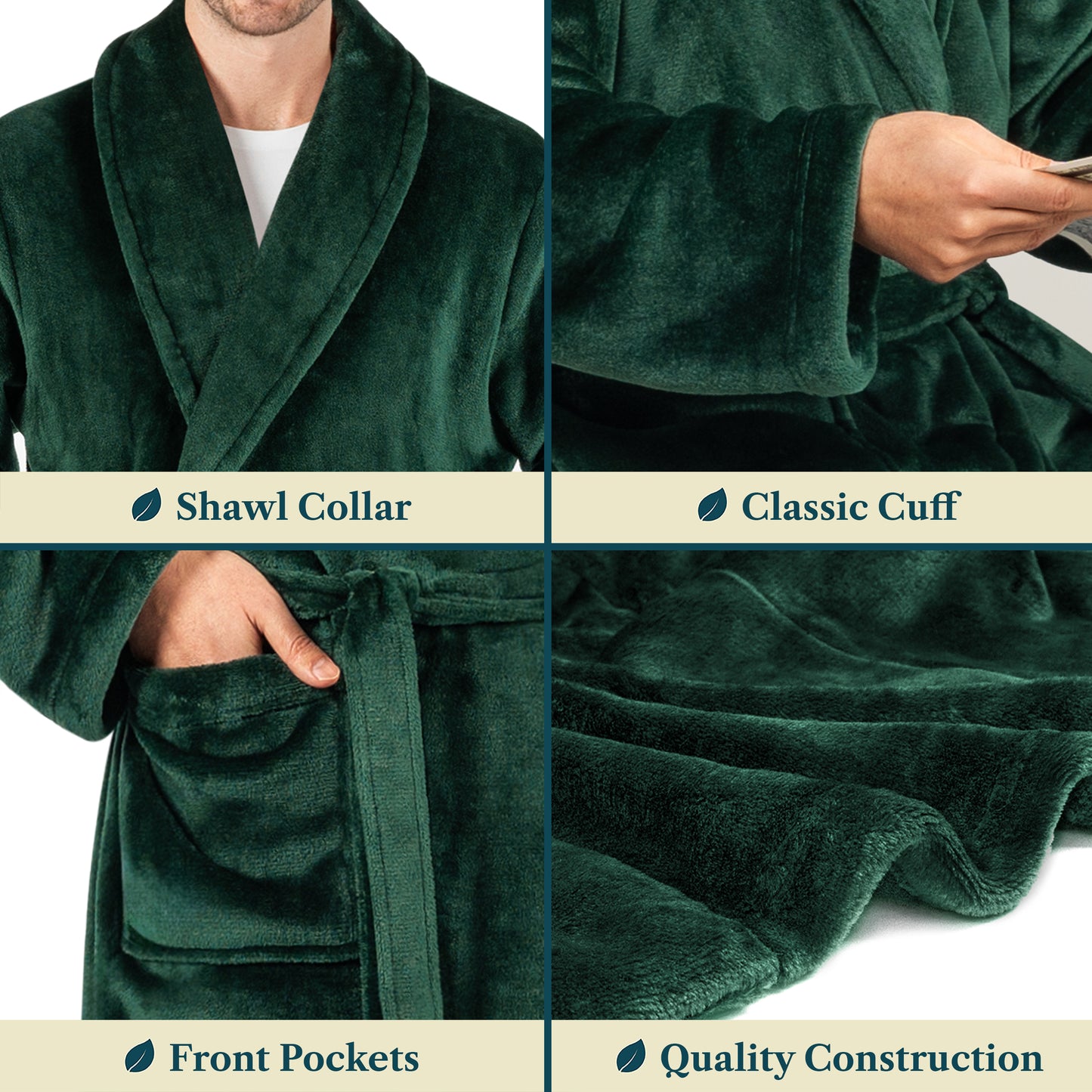 Men's Classic Fleece Robe