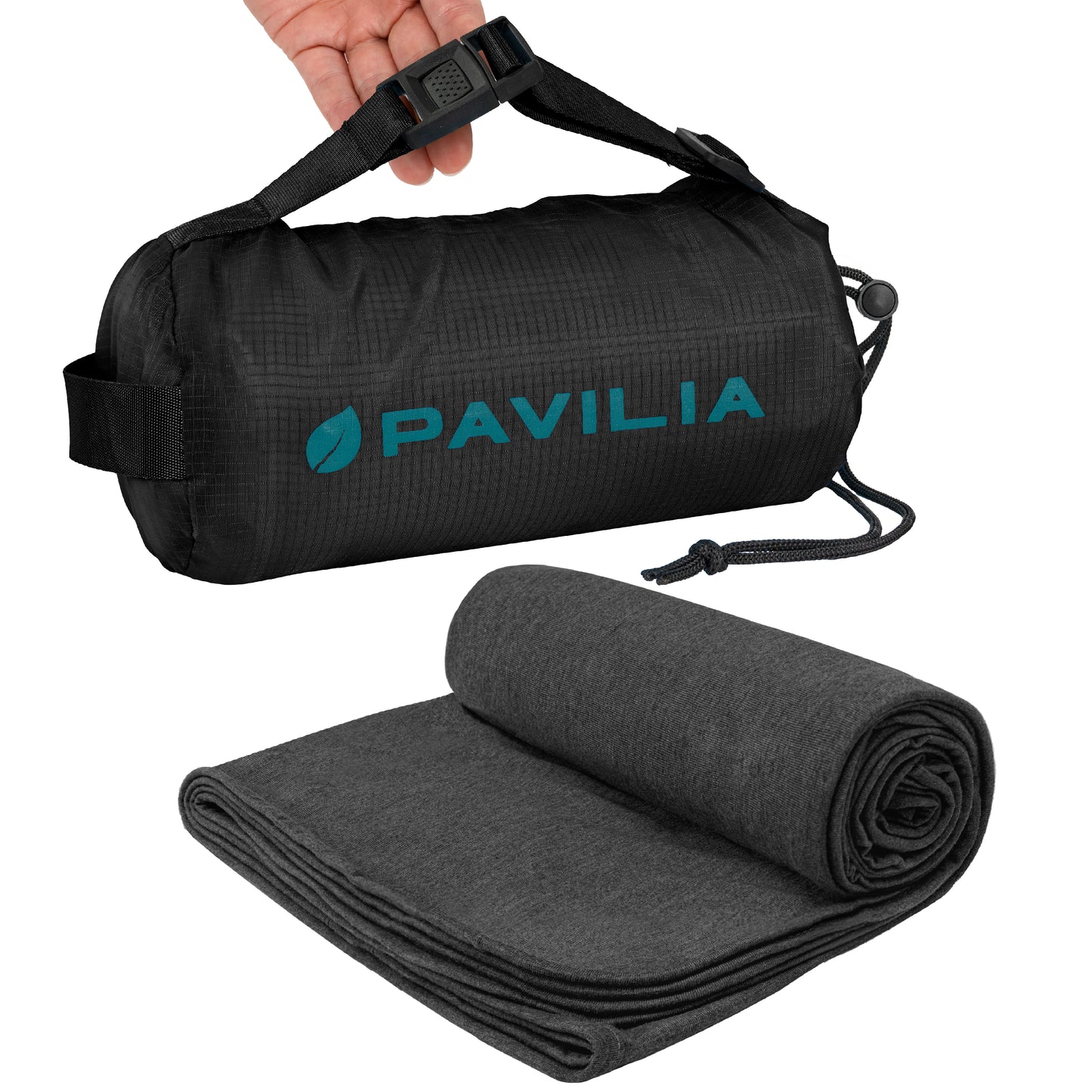 Compact Travel Blanket with Bag