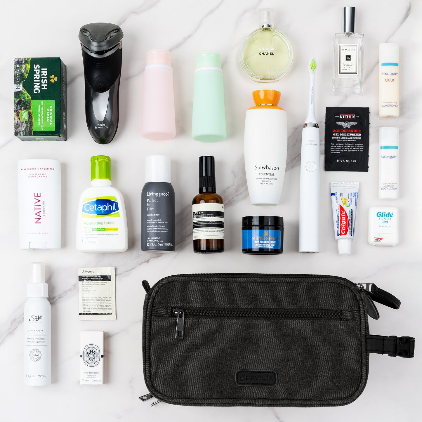 Canvas Dopp Kit Toiletry Bag