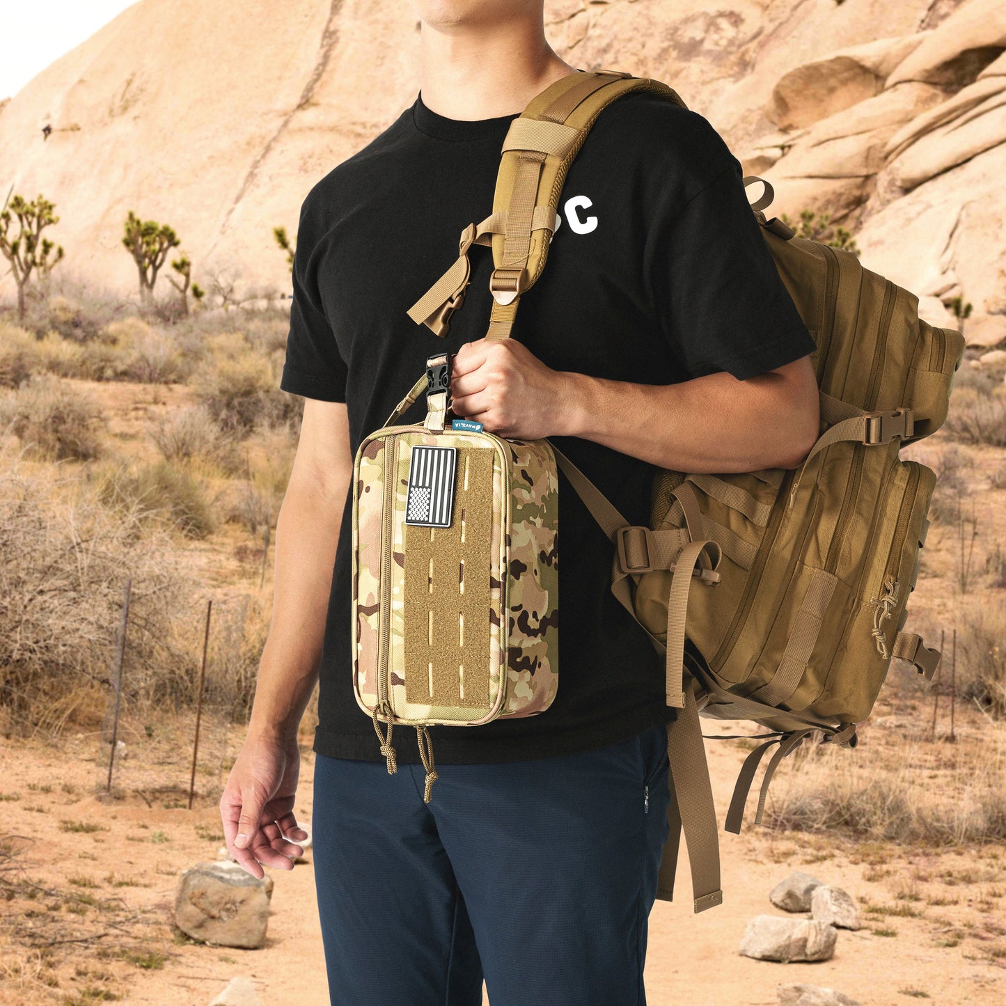 Military Tactical Toiletry Bag