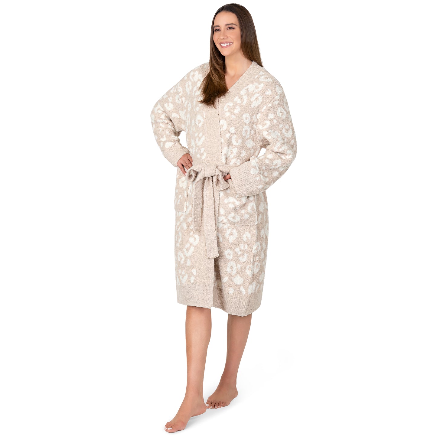 Women's Buttery Soft Knit Short Robe