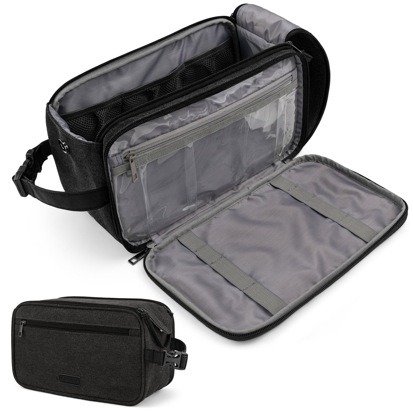 Canvas Dopp Kit Toiletry Bag