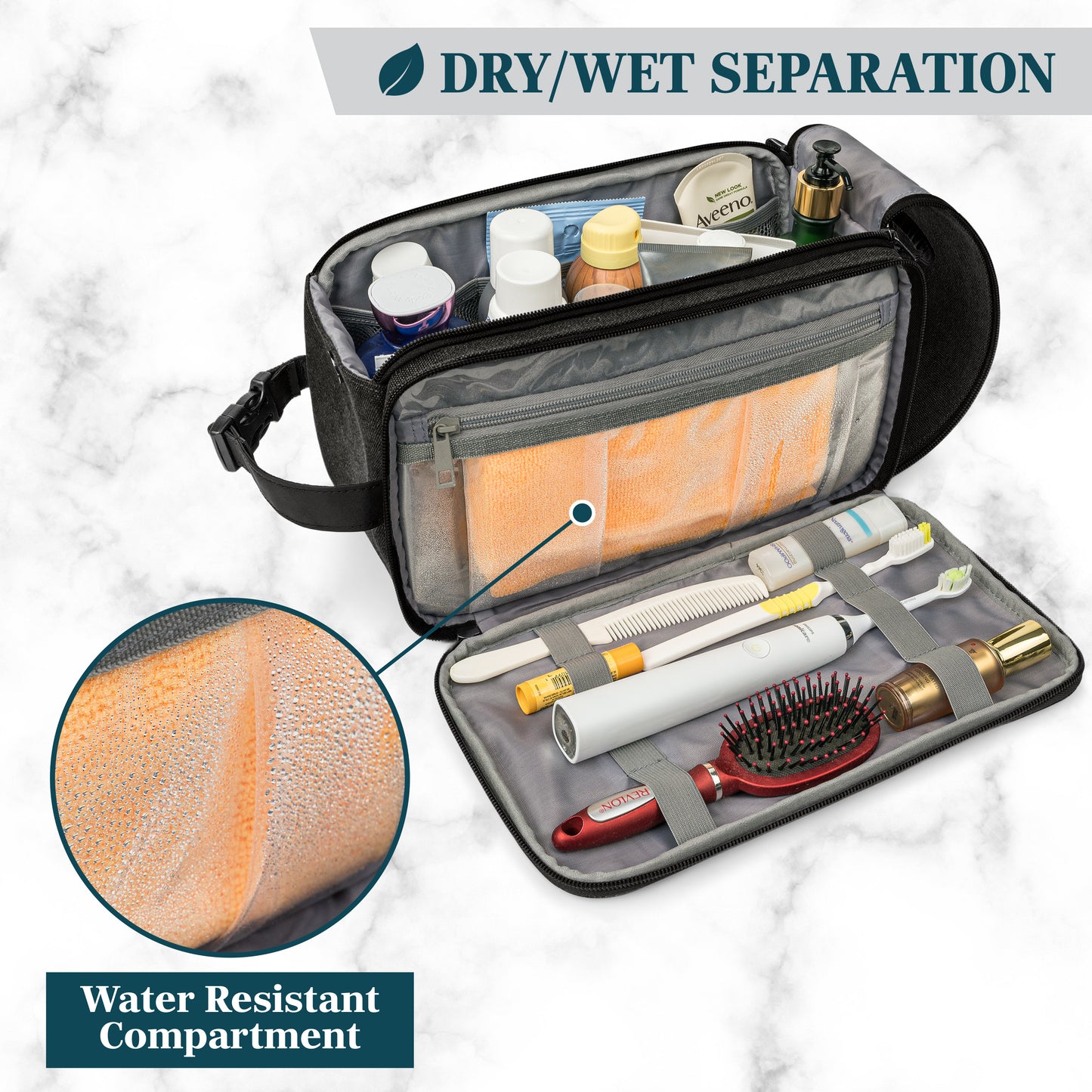 Canvas Dopp Kit Toiletry Bag