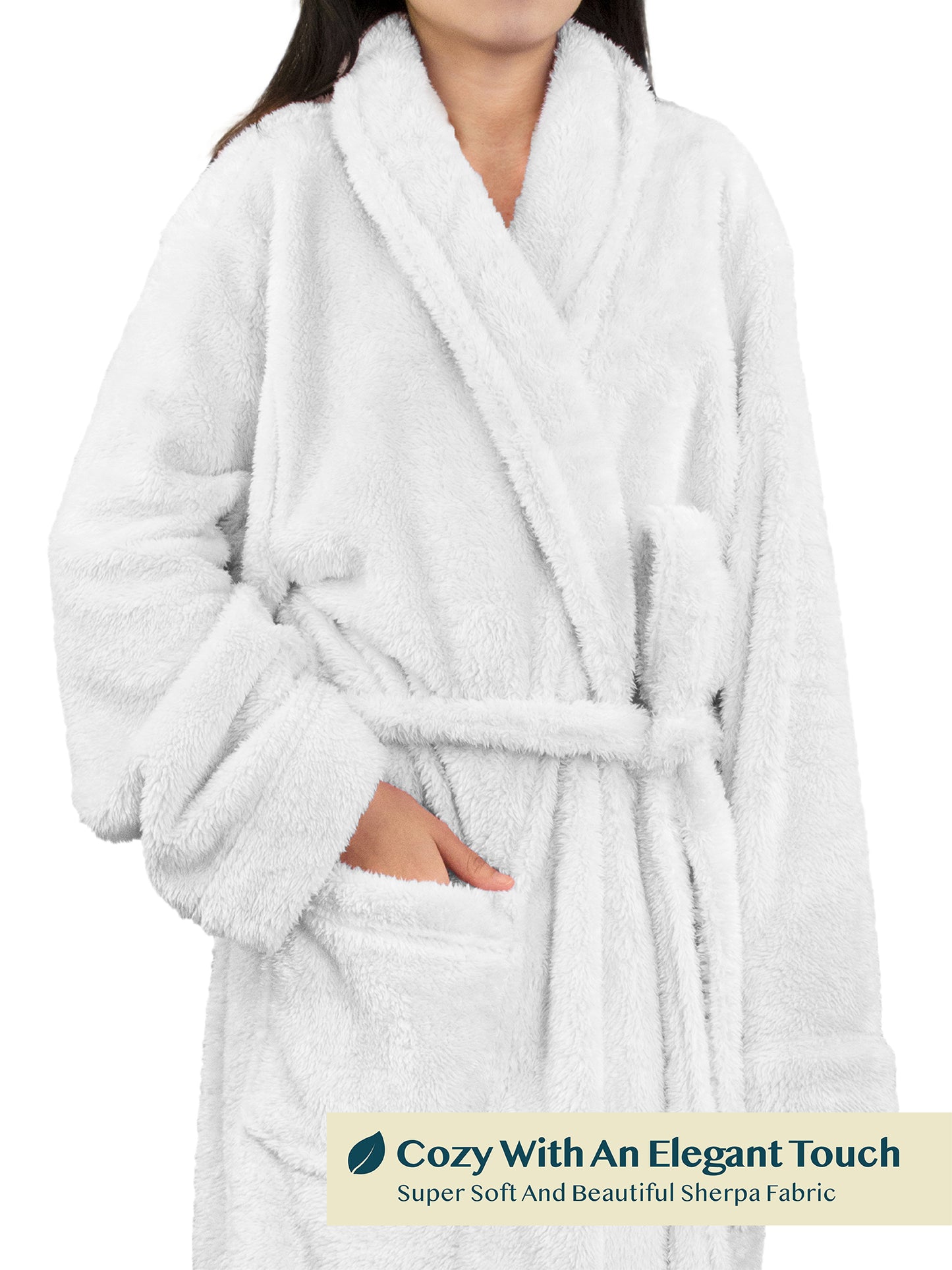 Women's Sherpa Fluffy Robe