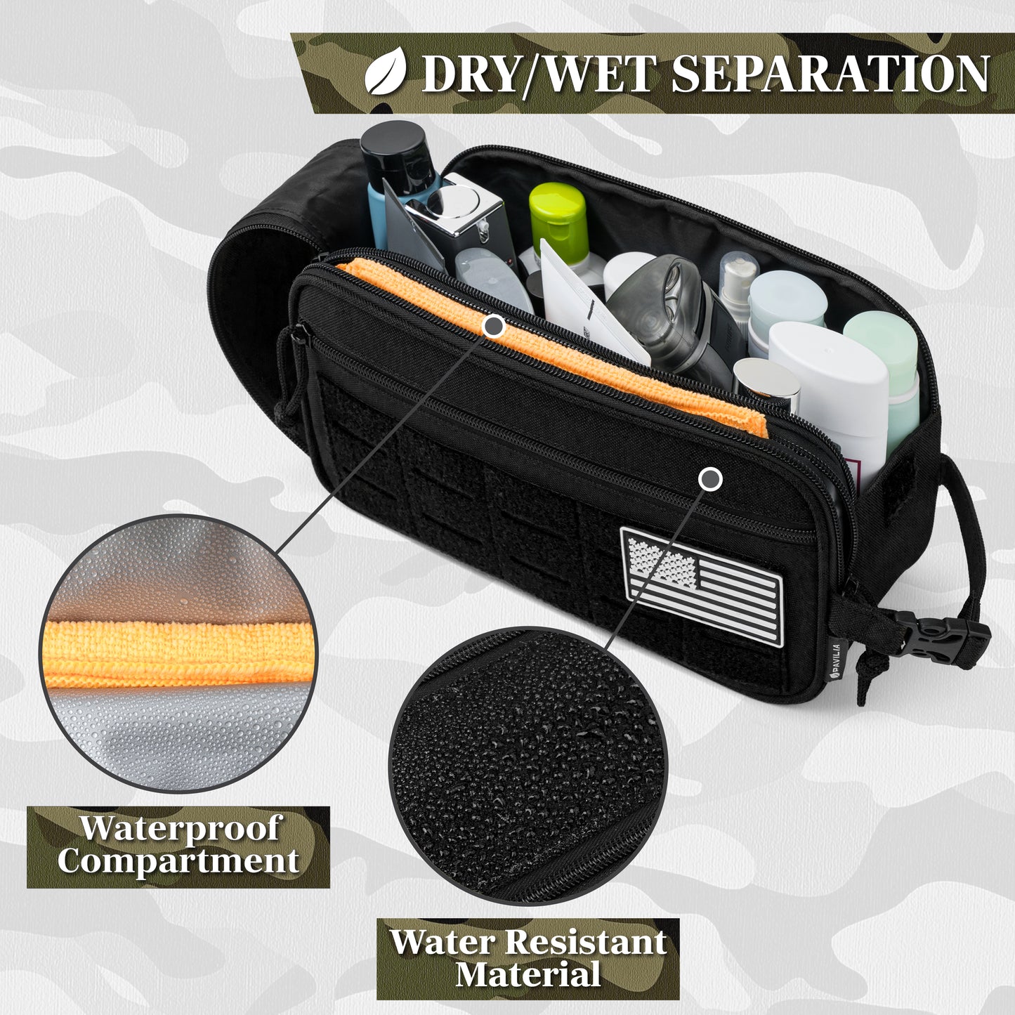 Military Tactical Toiletry Bag