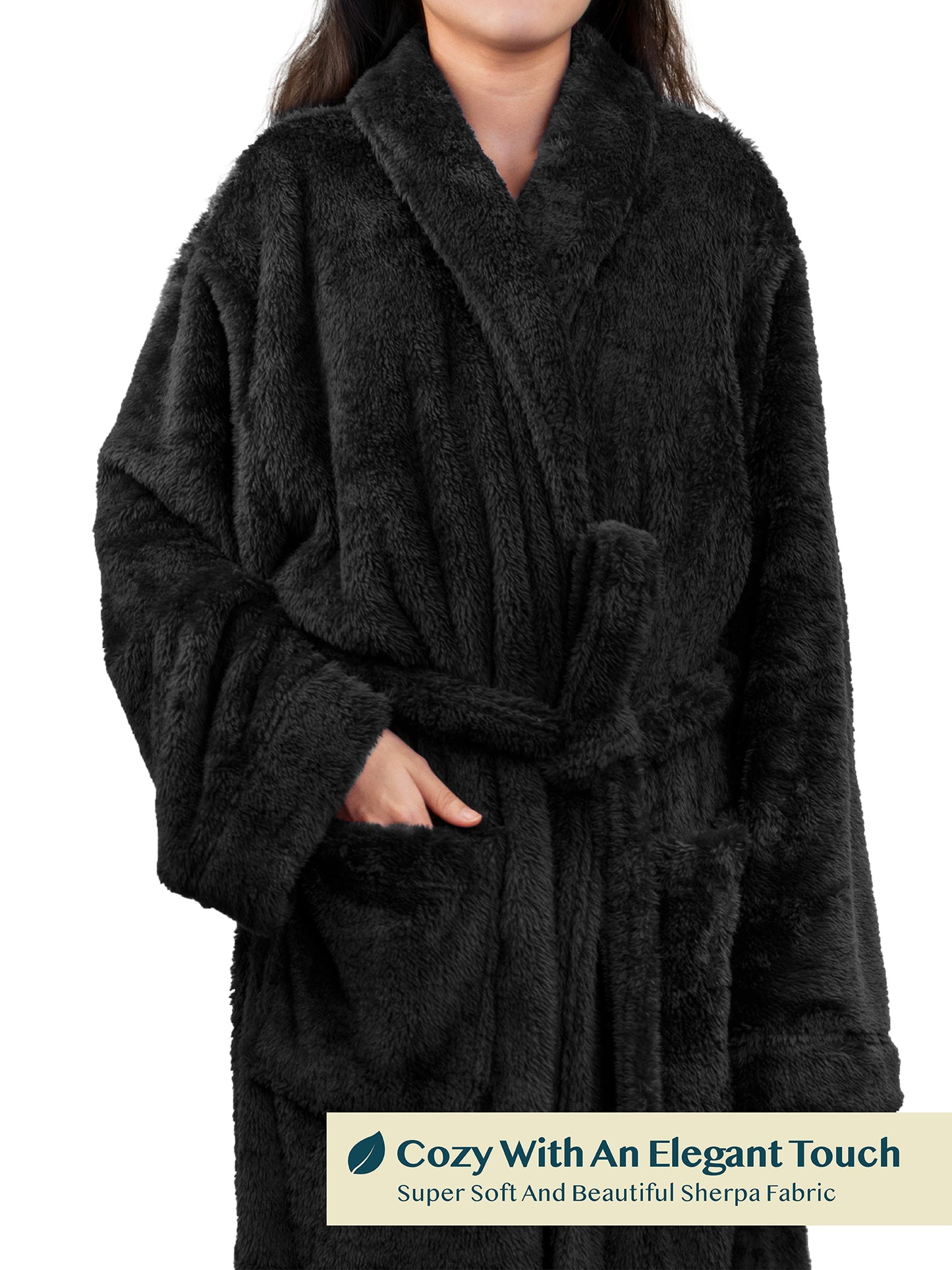 Women's Sherpa Fluffy Robe