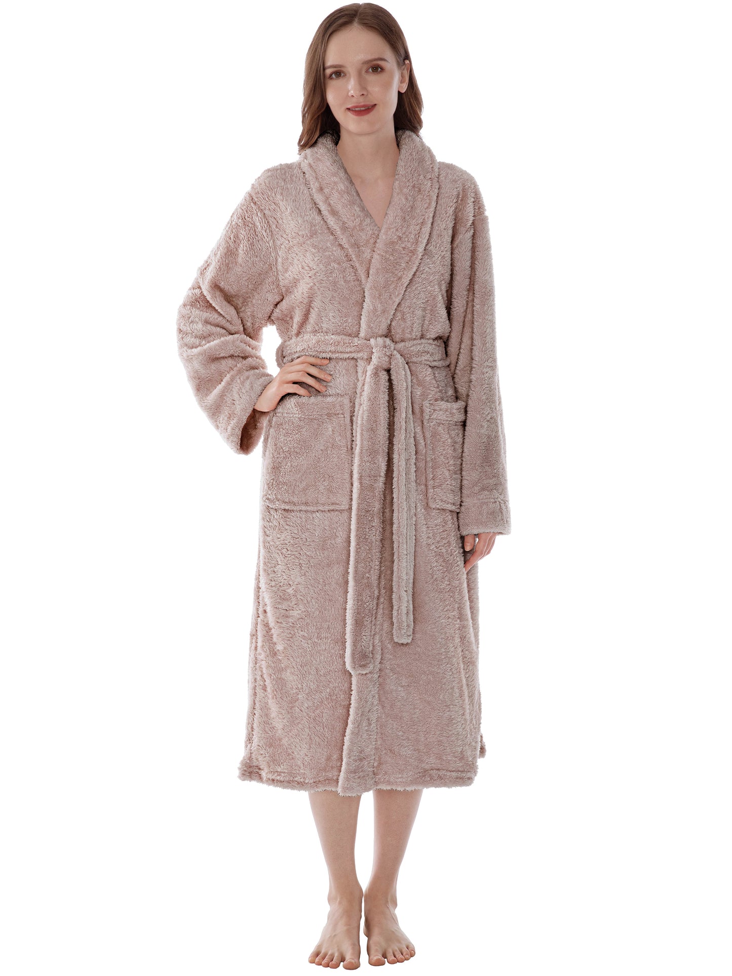 Women's Sherpa Fluffy Robe