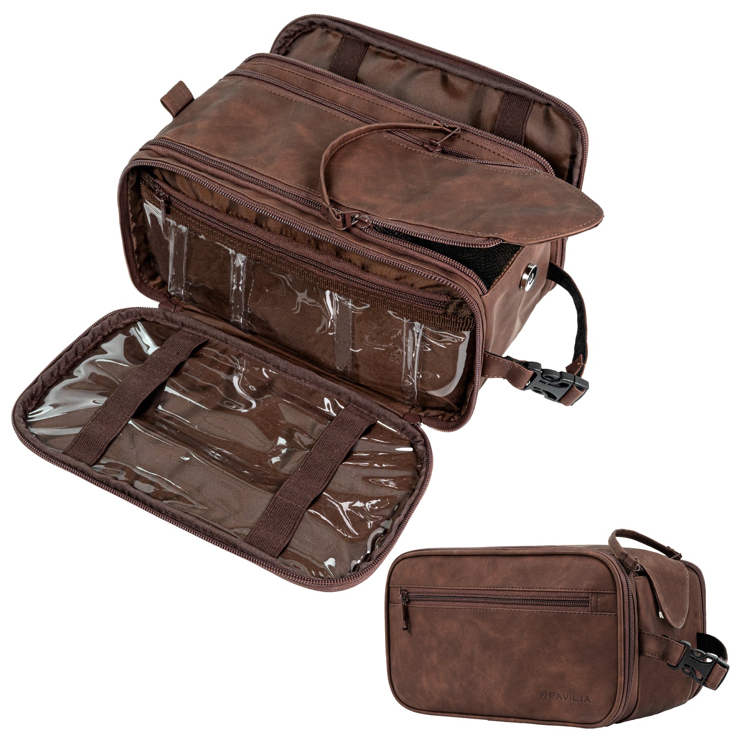 Men's Deluxe Dopp Kit Toiletry Bag