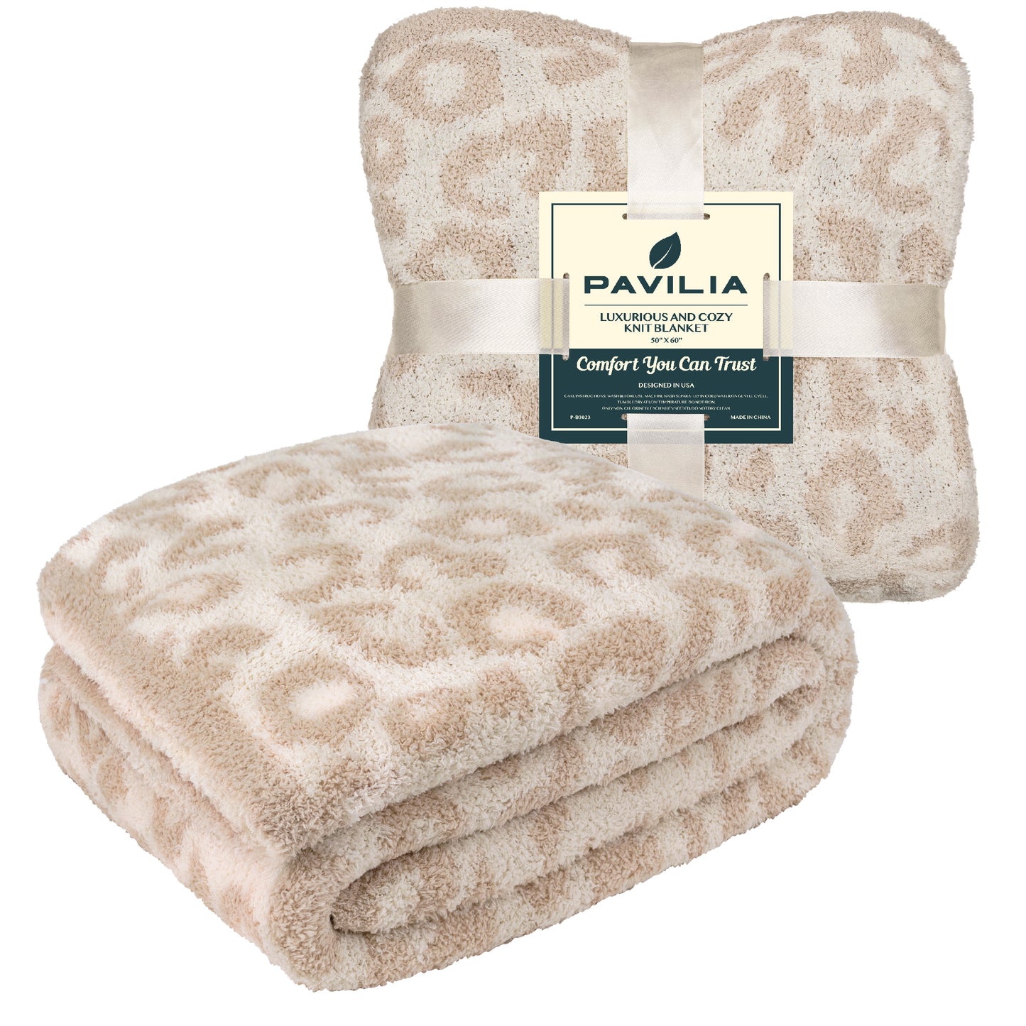Buttery Soft Fluffy Knit Blanket