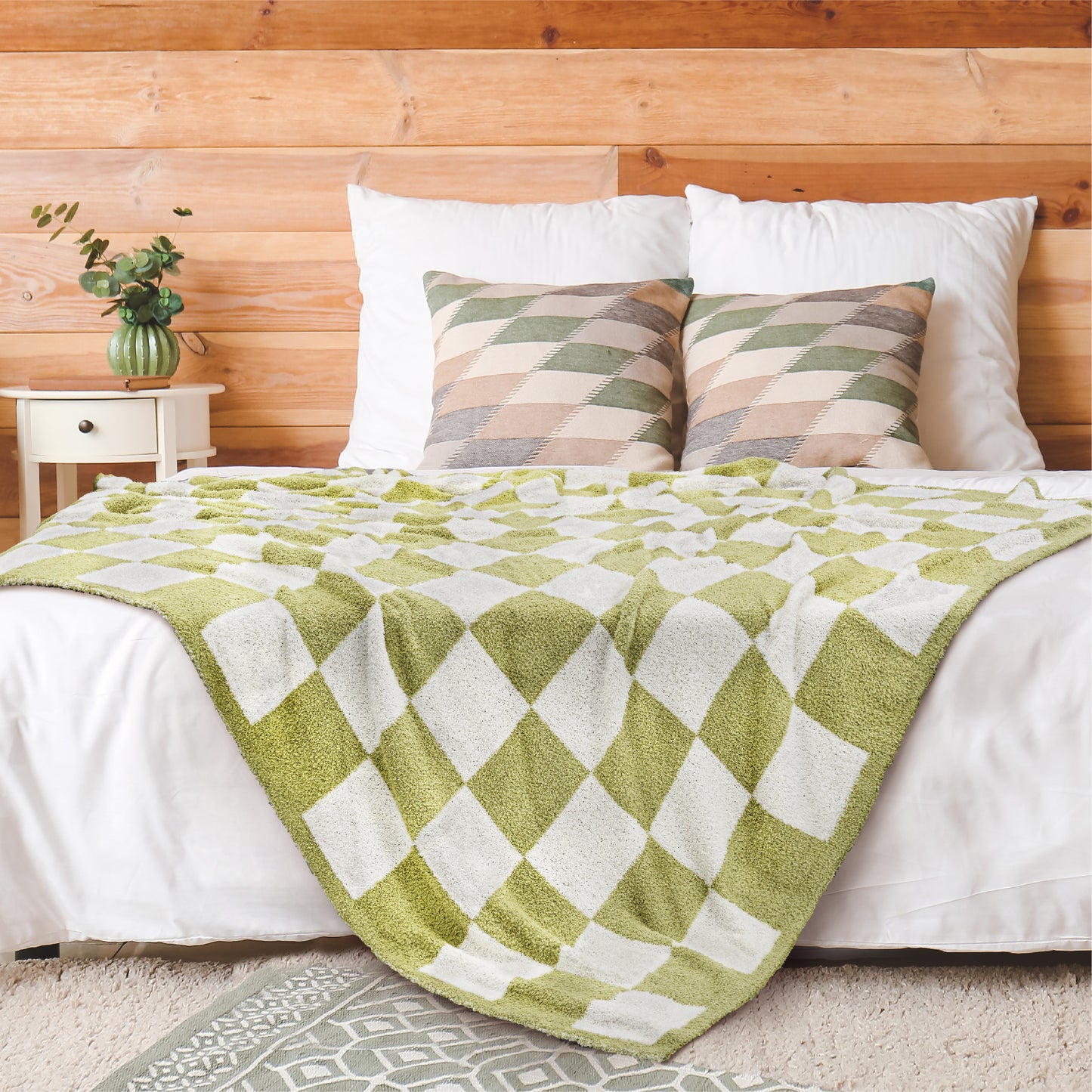Buttery Soft Fluffy Knit Blanket