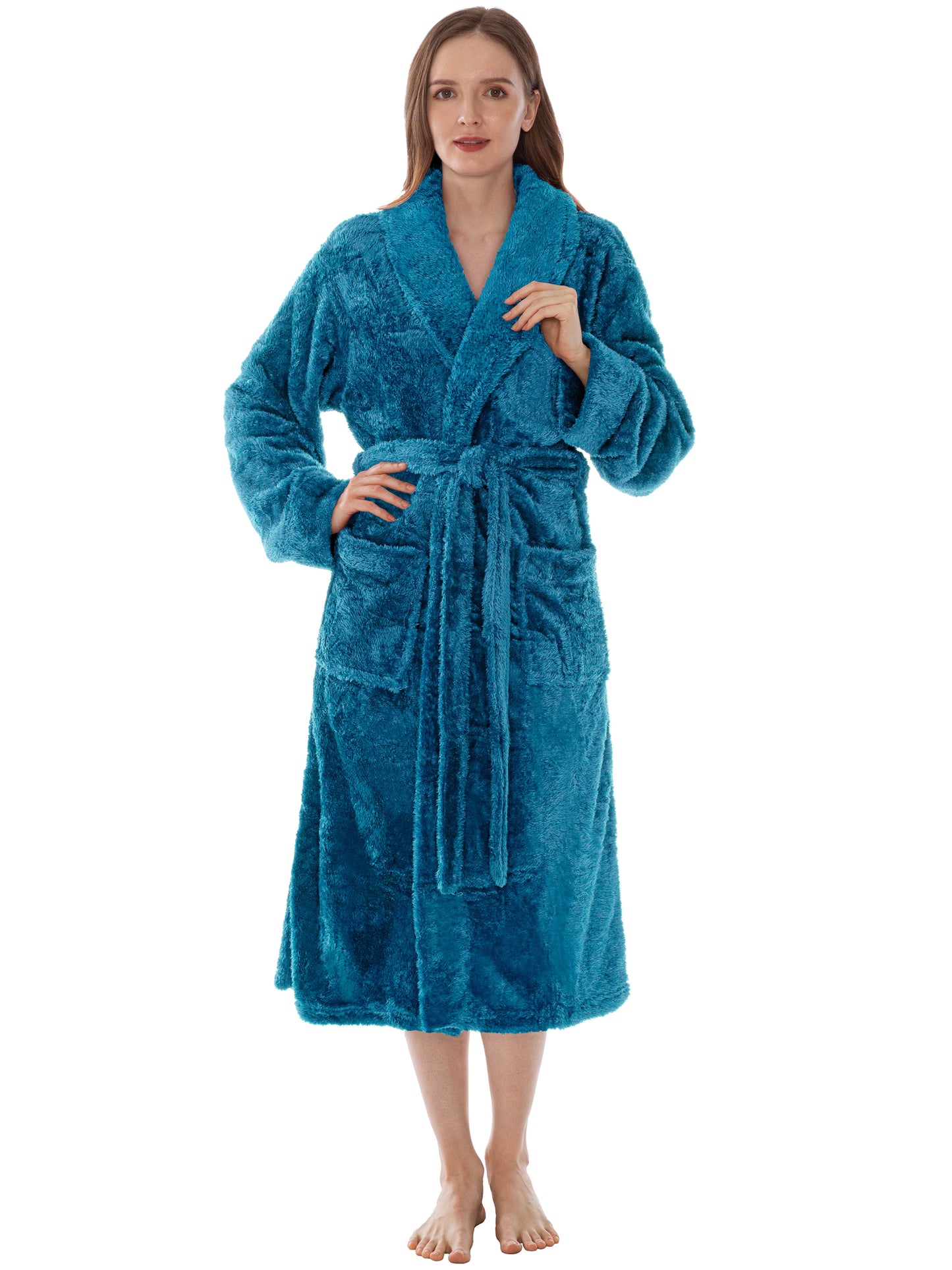 Women's Sherpa Fluffy Robe