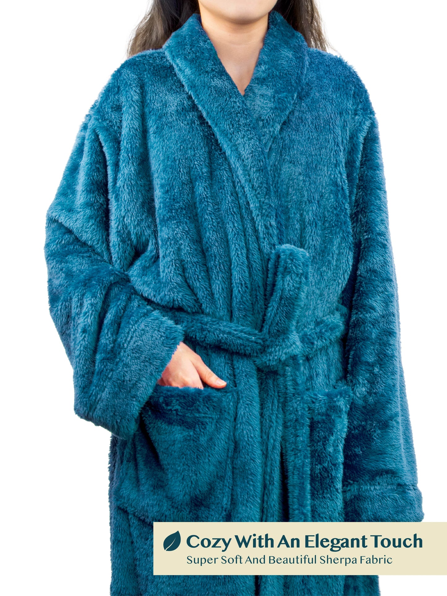 Women's Sherpa Fluffy Robe
