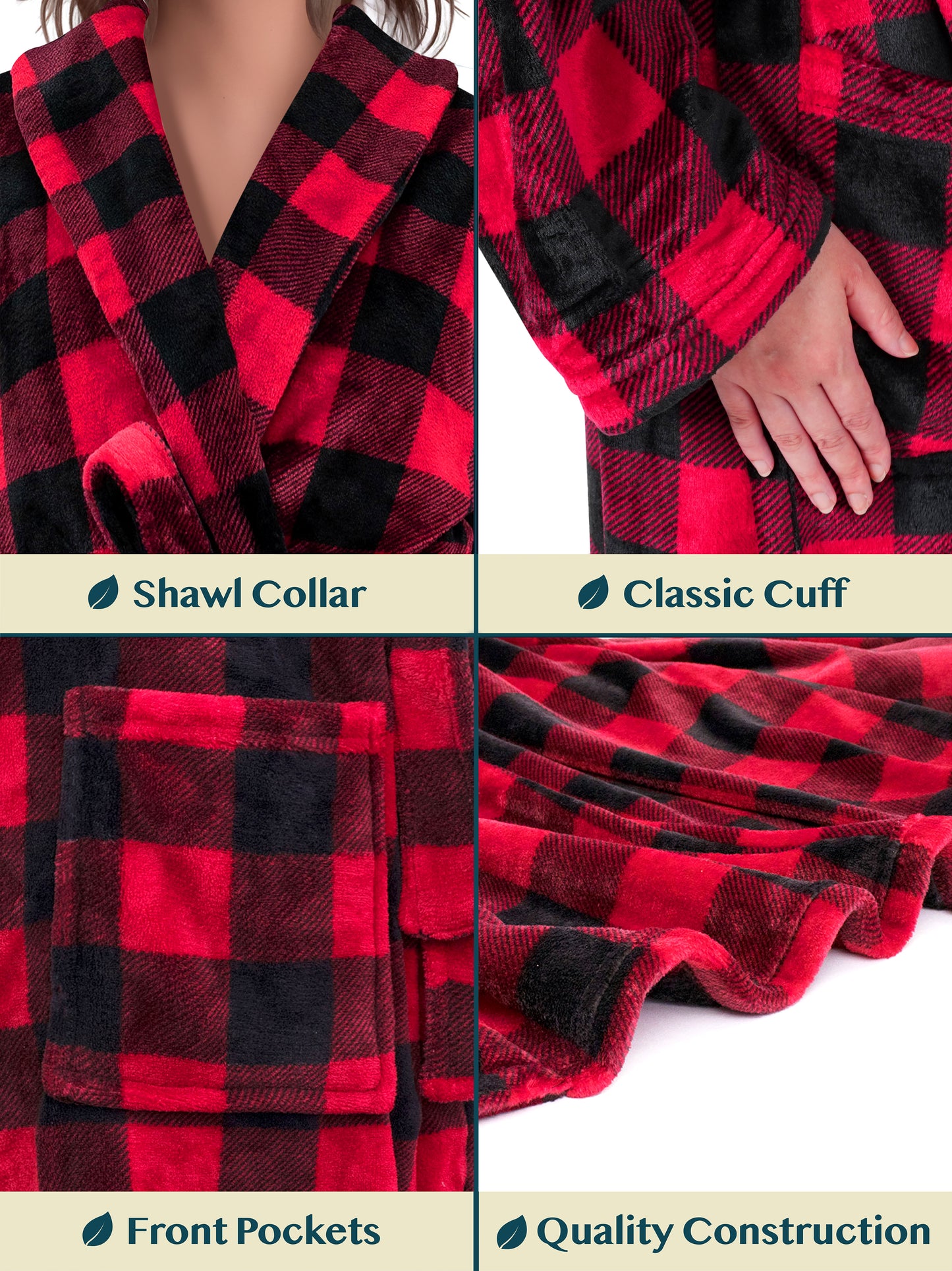 Women's Classic Fleece Robe