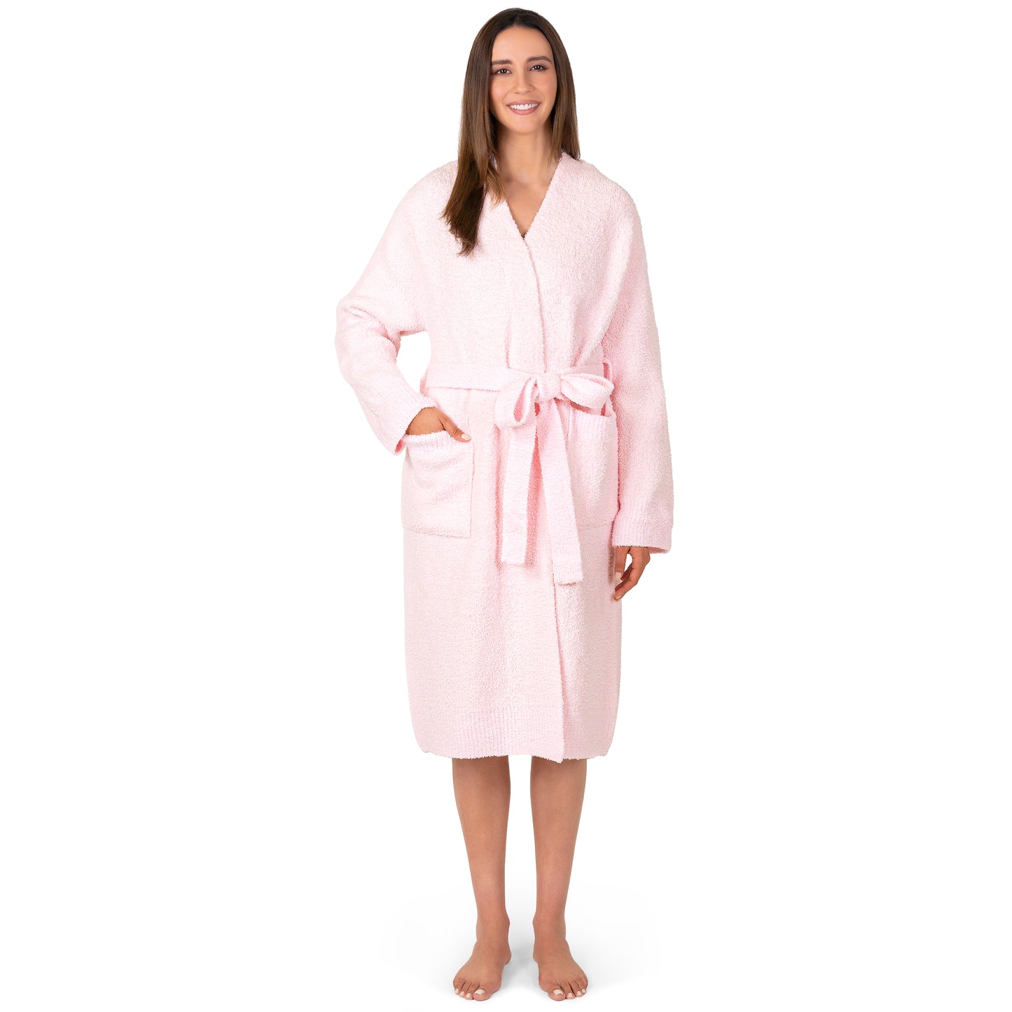 Women's Buttery Soft Knit Short Robe