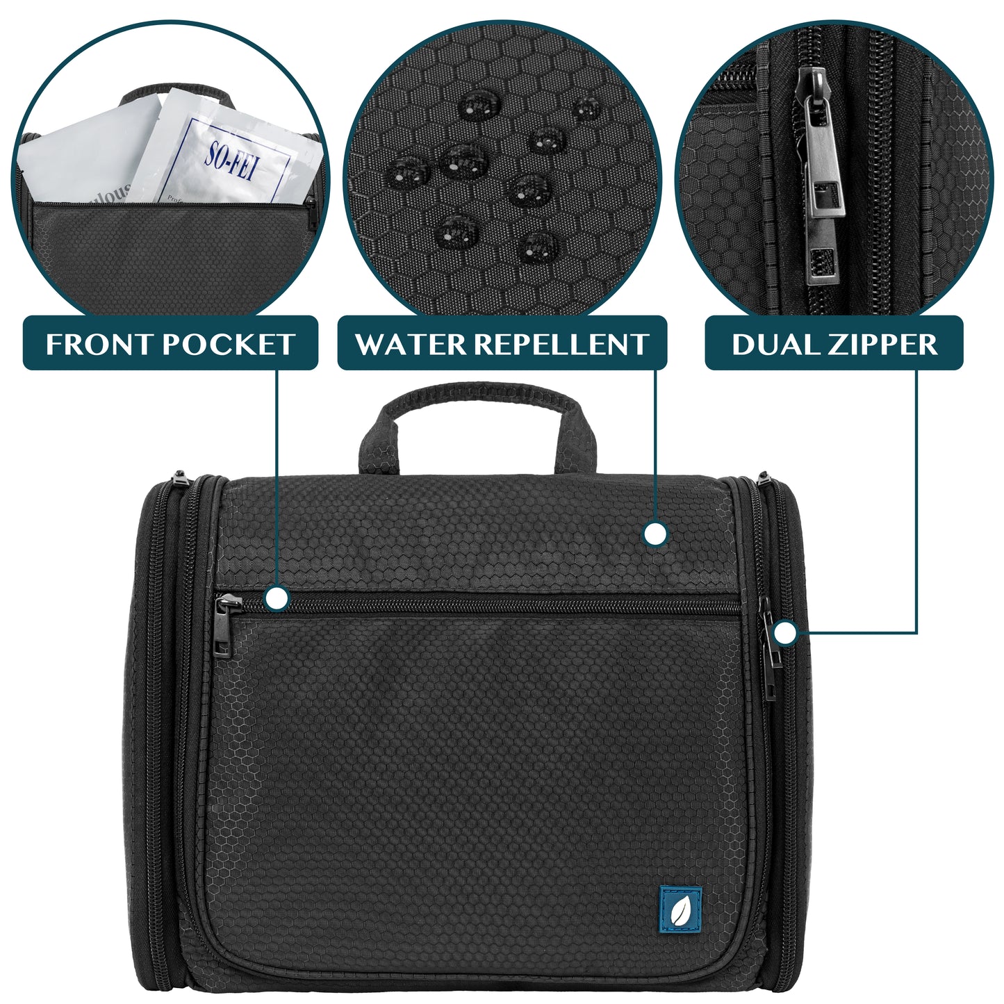 Classic Hanging Toiletry Organizer Bag