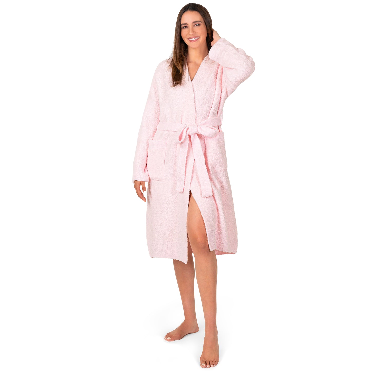 Women's Buttery Soft Knit Short Robe
