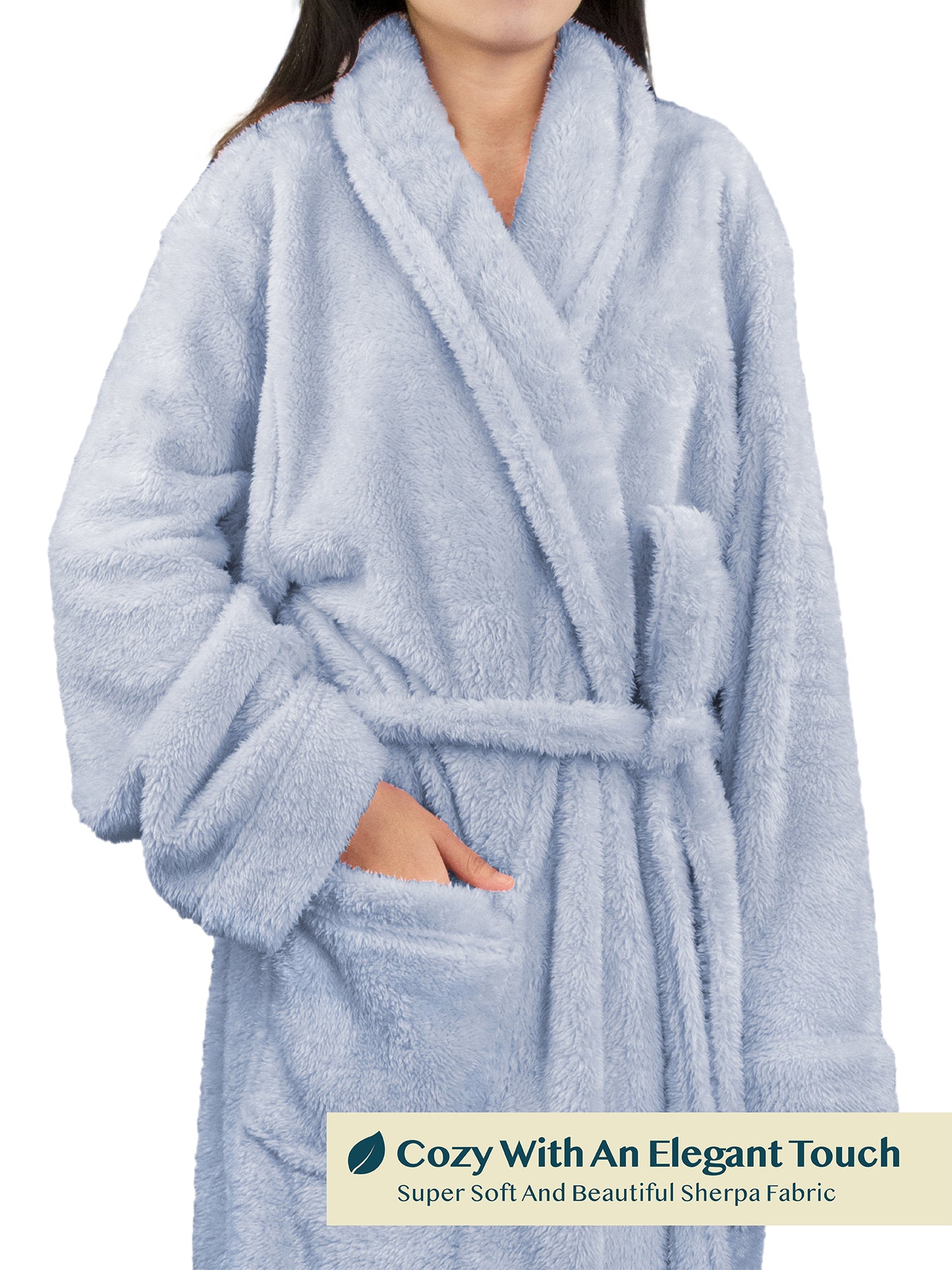 Women's Sherpa Fluffy Robe