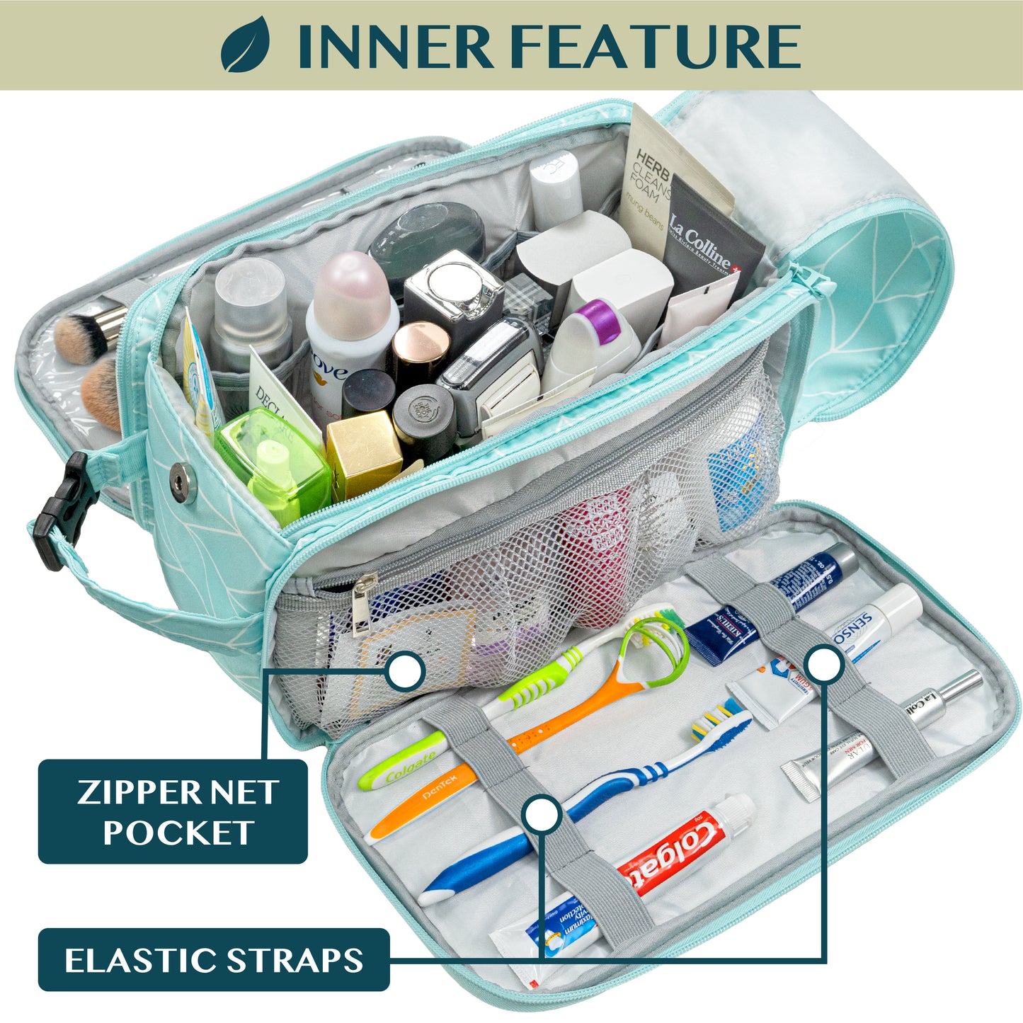 Men's Deluxe Dopp Kit Toiletry Bag