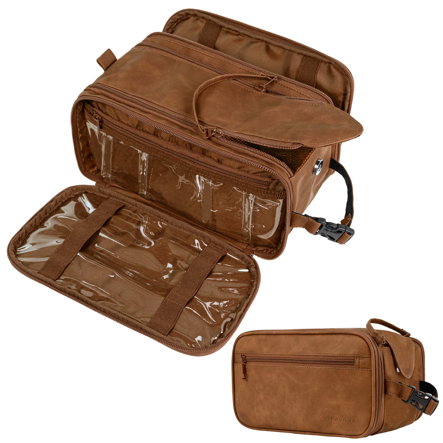Men's Deluxe Dopp Kit Toiletry Bag