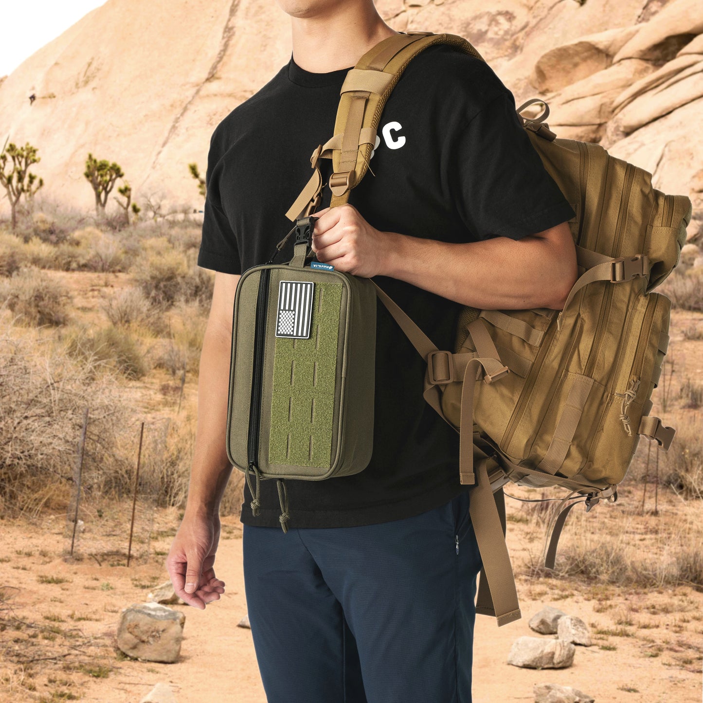 Military Tactical Toiletry Bag