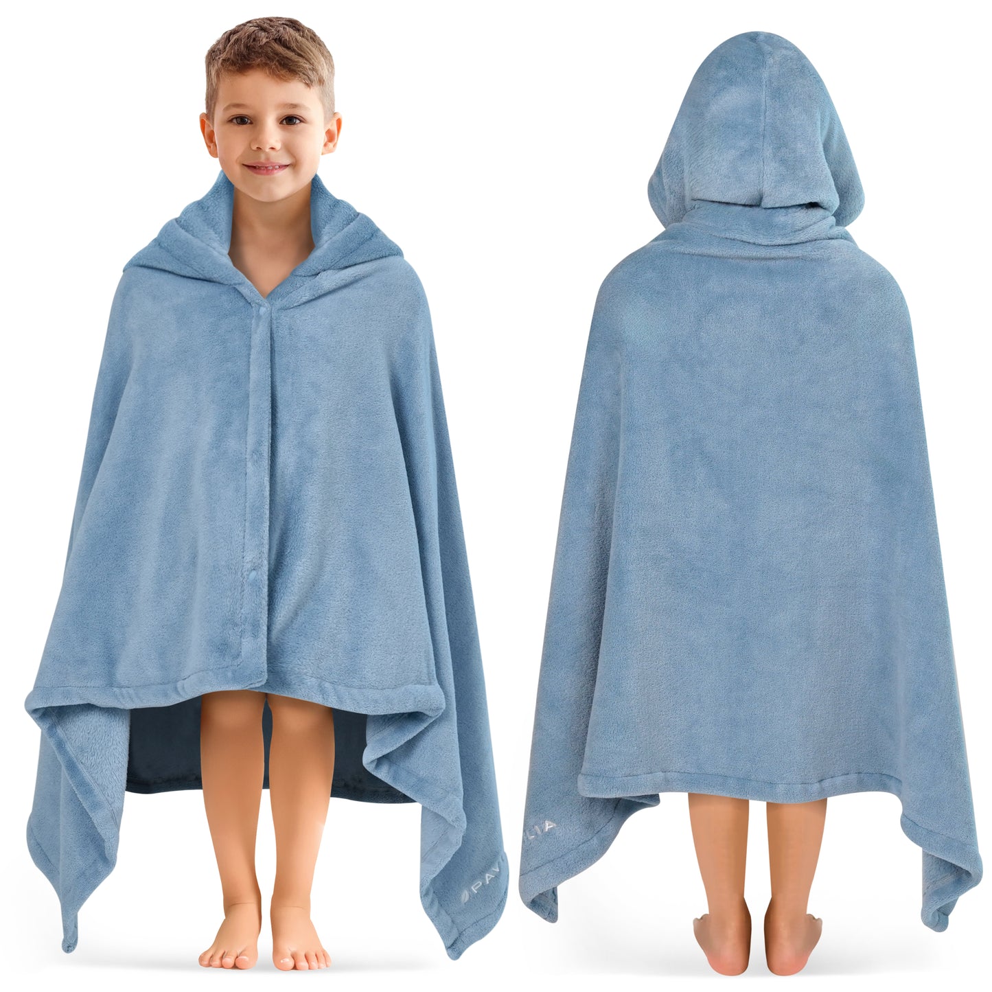 Kid's Fleece Hooded Bath Towel