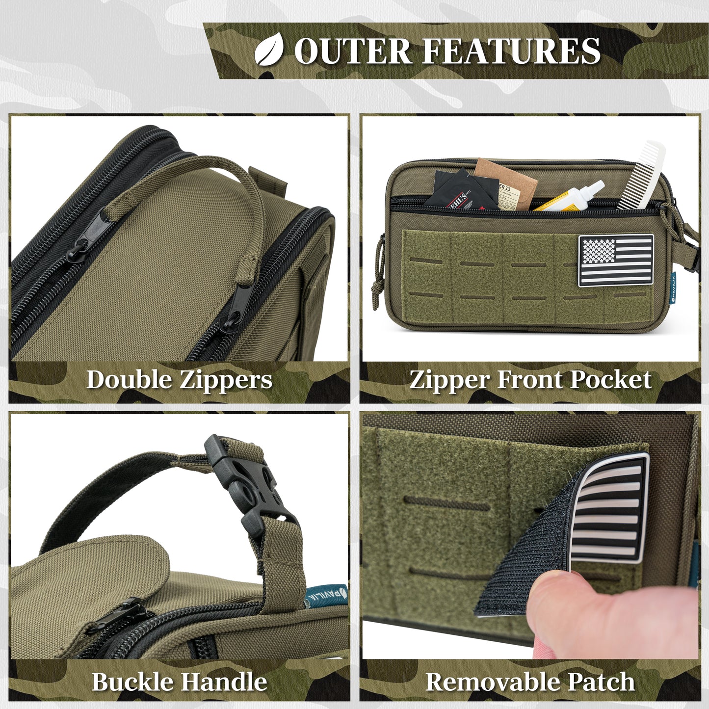 Military Tactical Toiletry Bag
