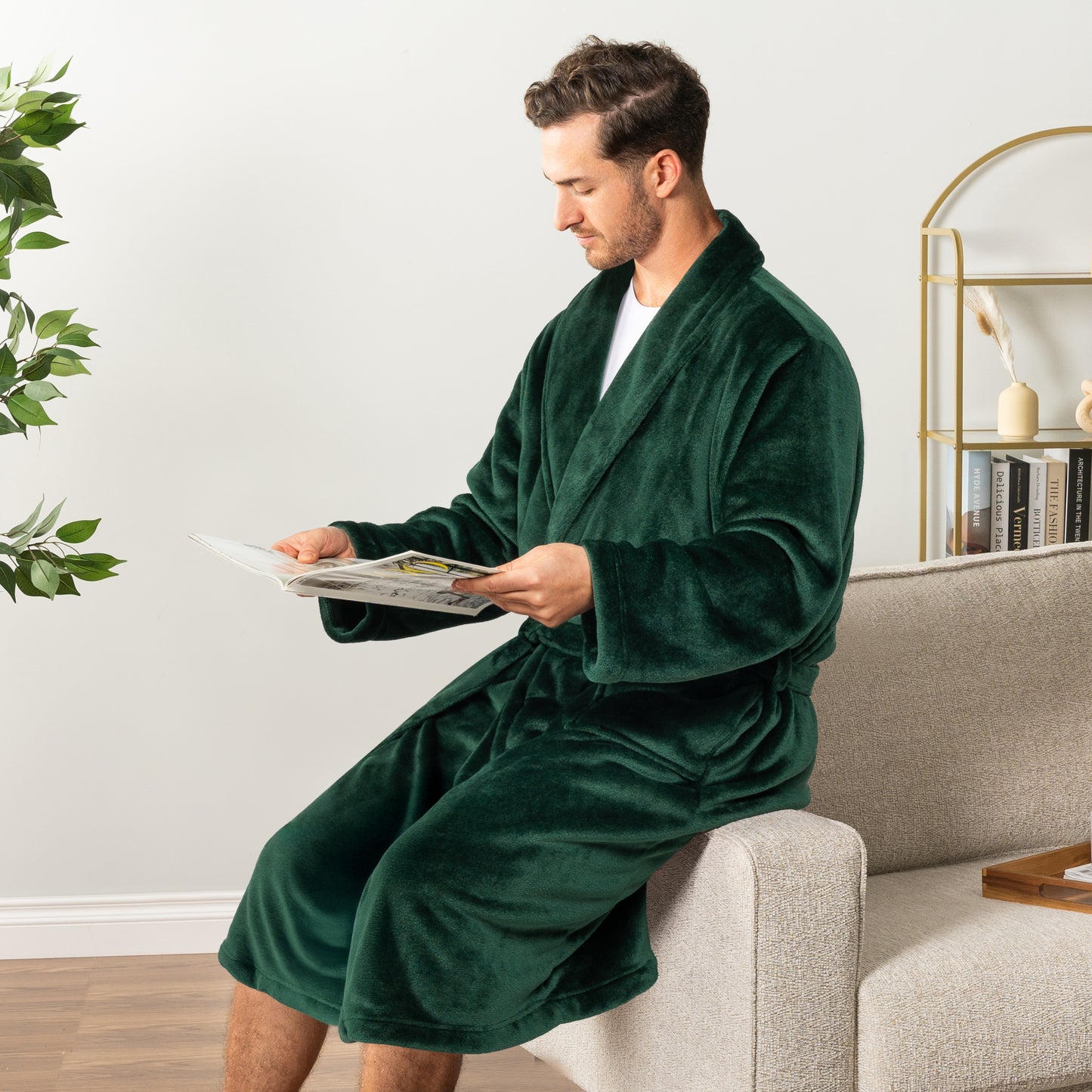 Men's Classic Fleece Robe