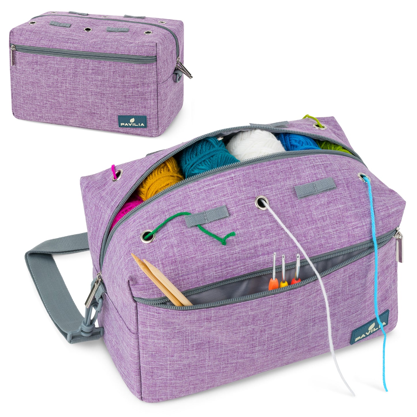 Compact Yarn Organizer Knitting Bag