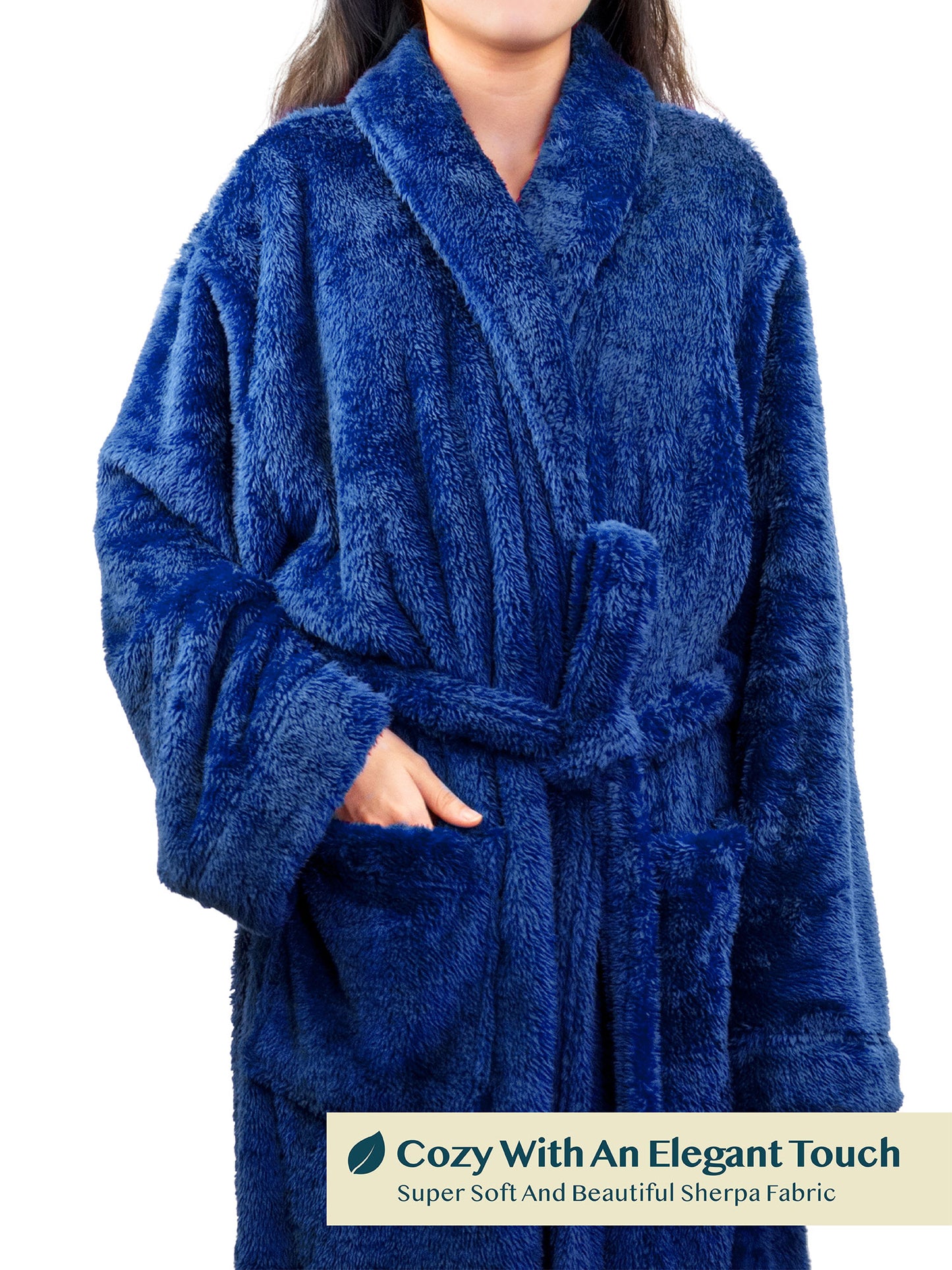 Women's Sherpa Fluffy Robe