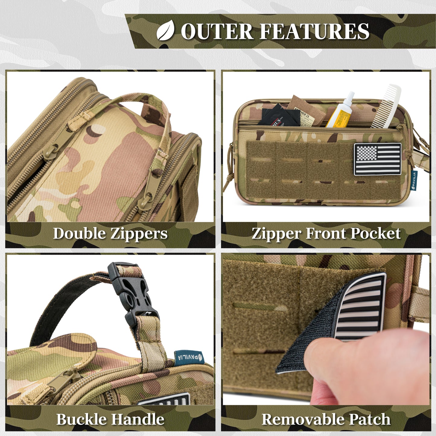 Military Tactical Toiletry Bag