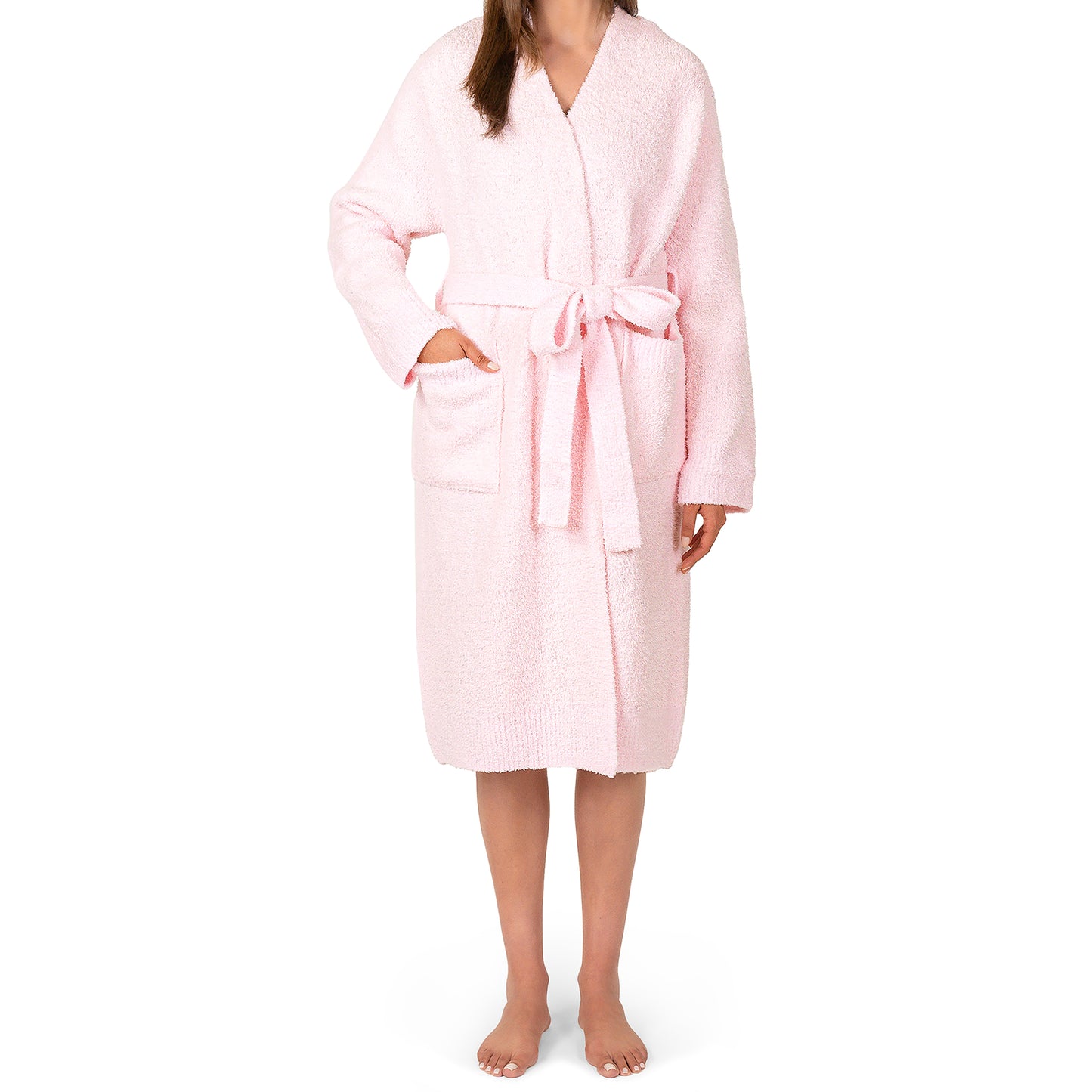 Women's Buttery Soft Knit Short Robe