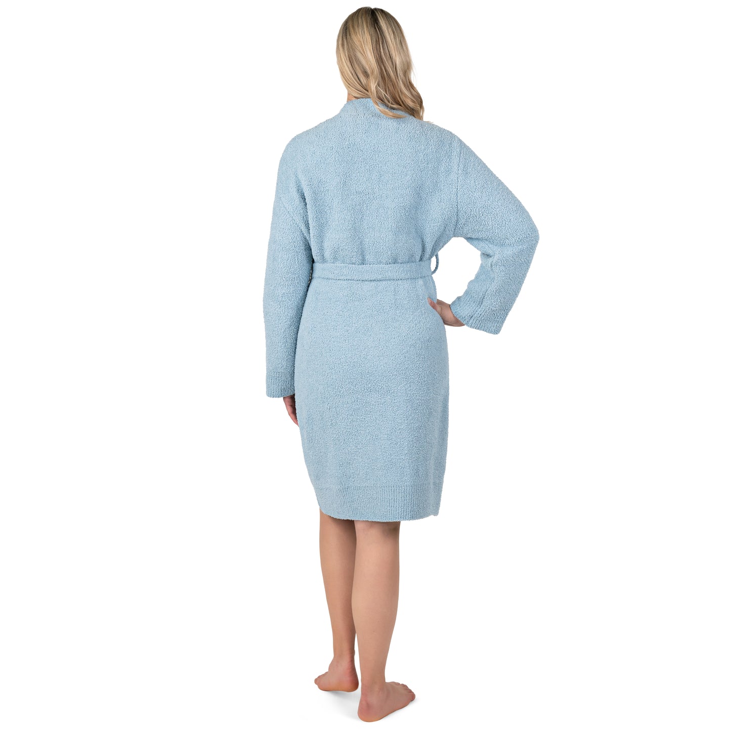 Women's Buttery Soft Knit Short Robe