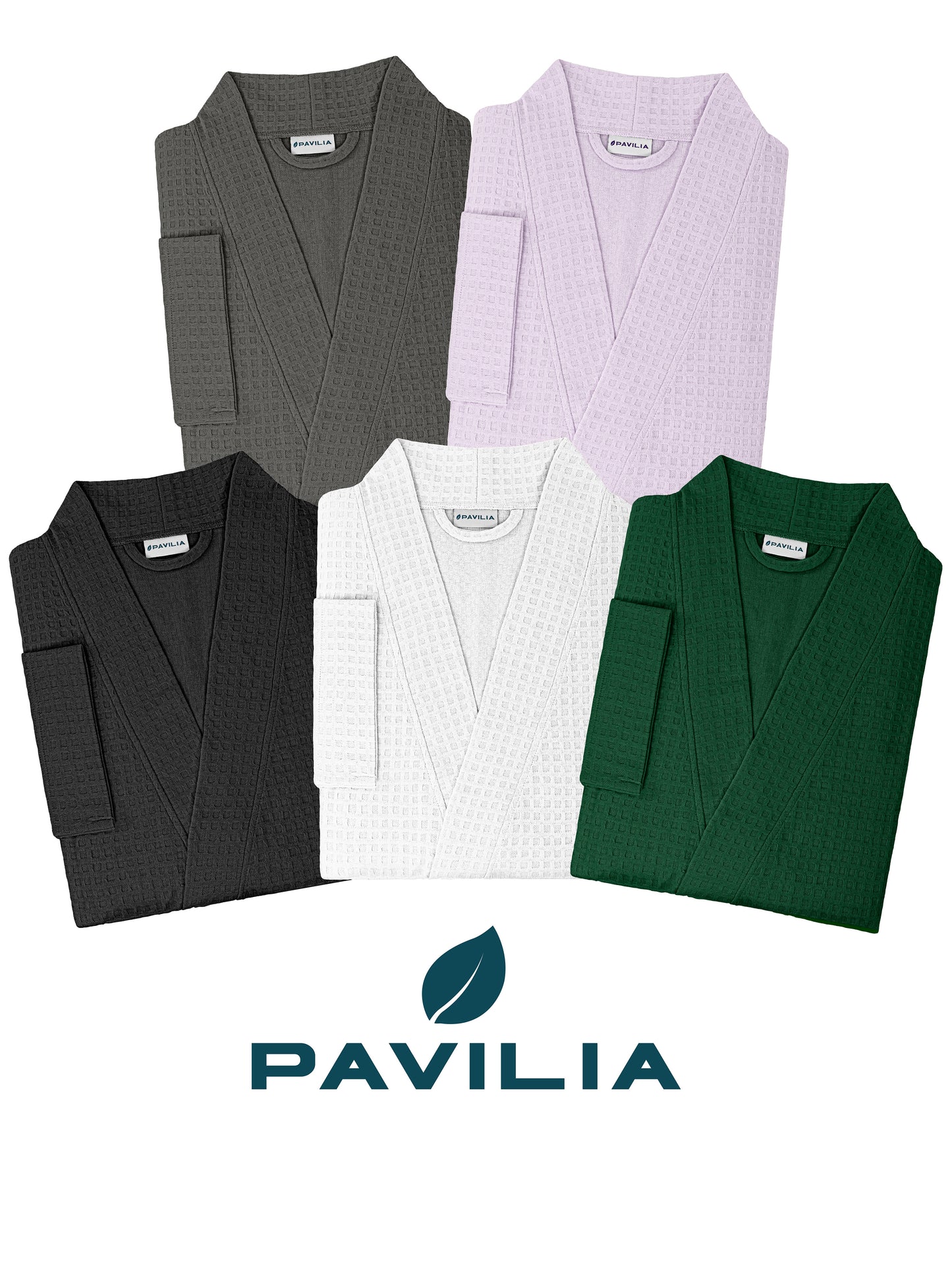Women's Waffle Texture Knit Robe