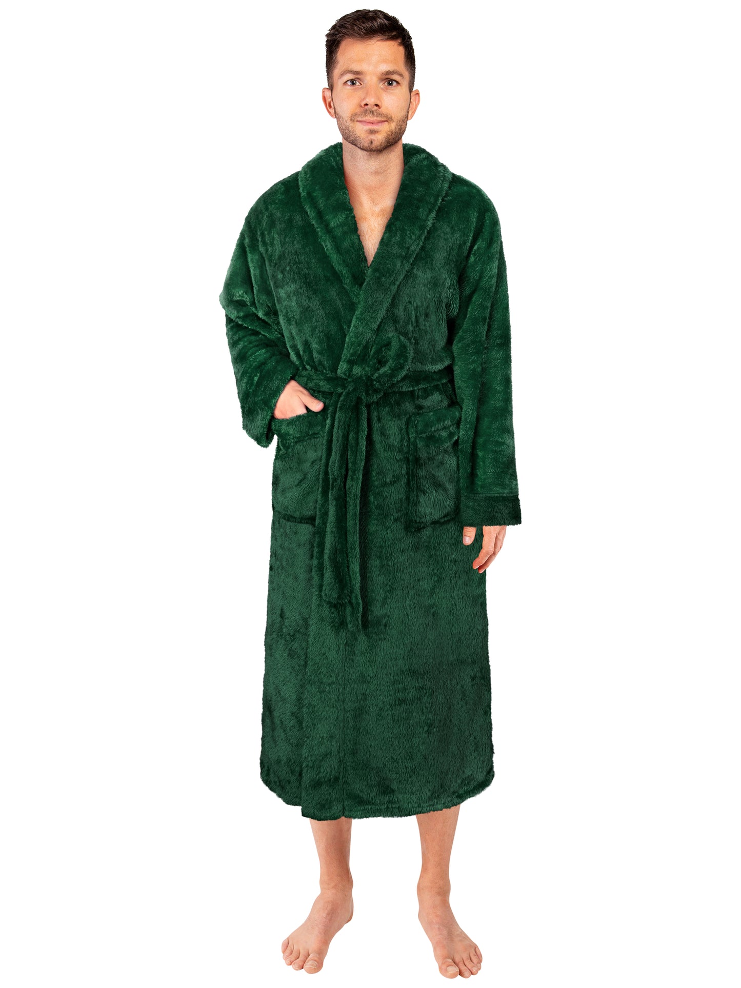 Men's Sherpa Fluffy Robe