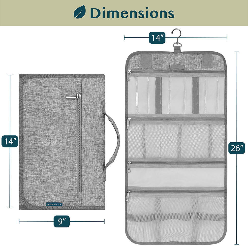 Rollout Hanging Toiletry Organizer Bag